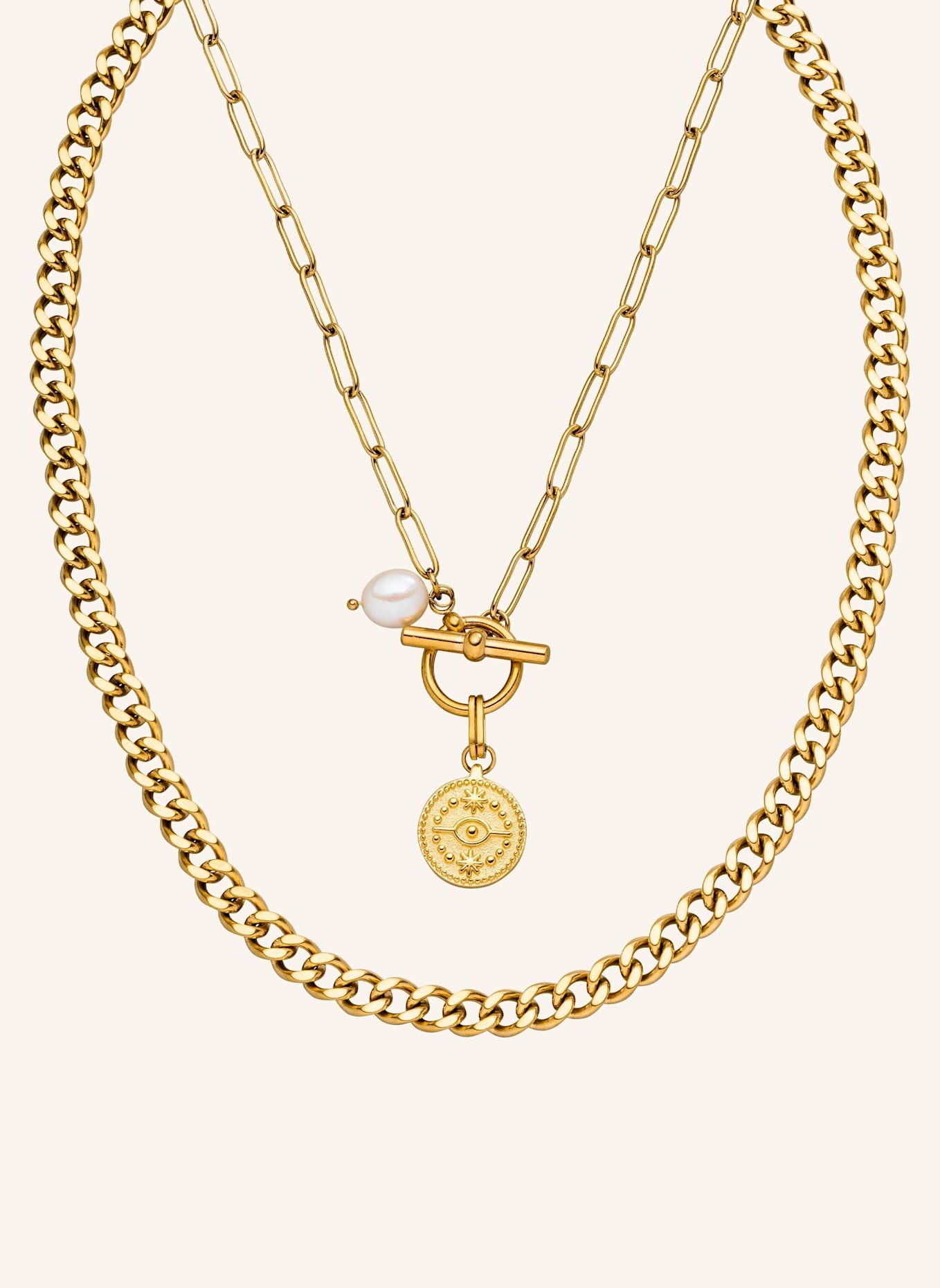 PURELEI Halsketten-Set MAKANI: GOLD