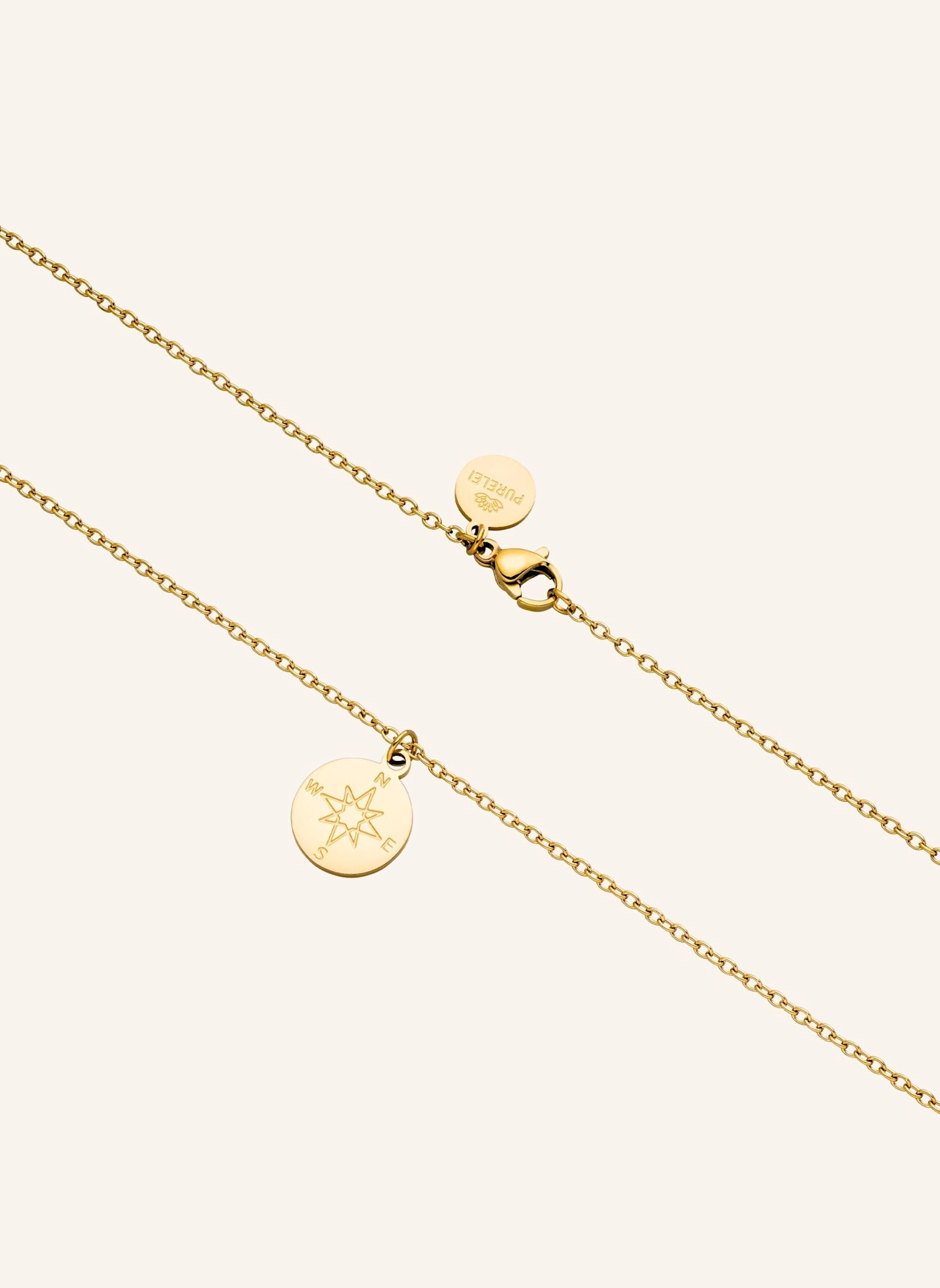 PURELEI Kette COMPASS: GOLD