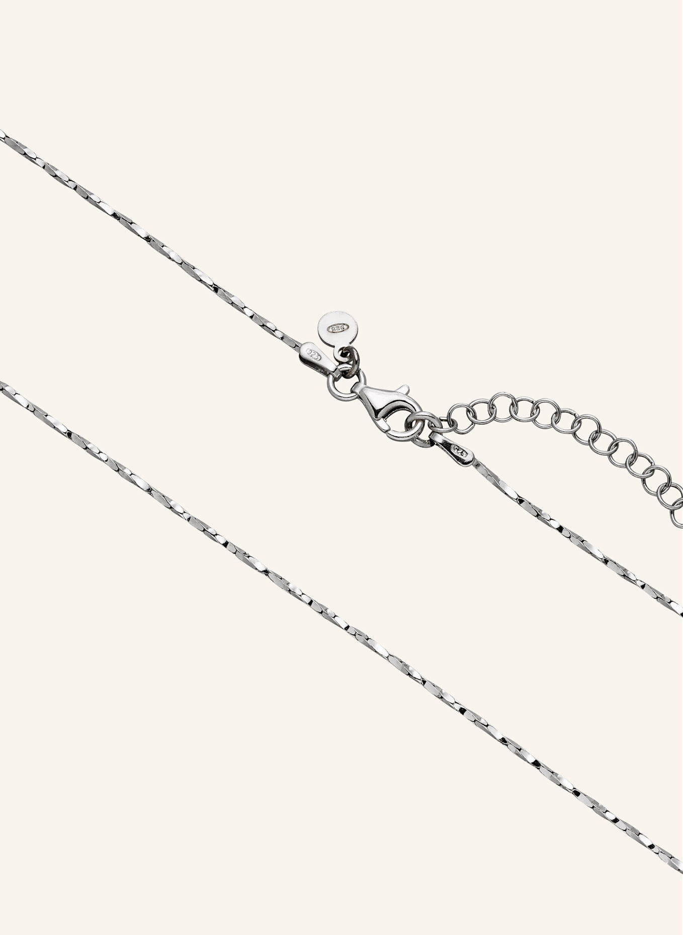 PURELEI Kette FACETS: SILBER