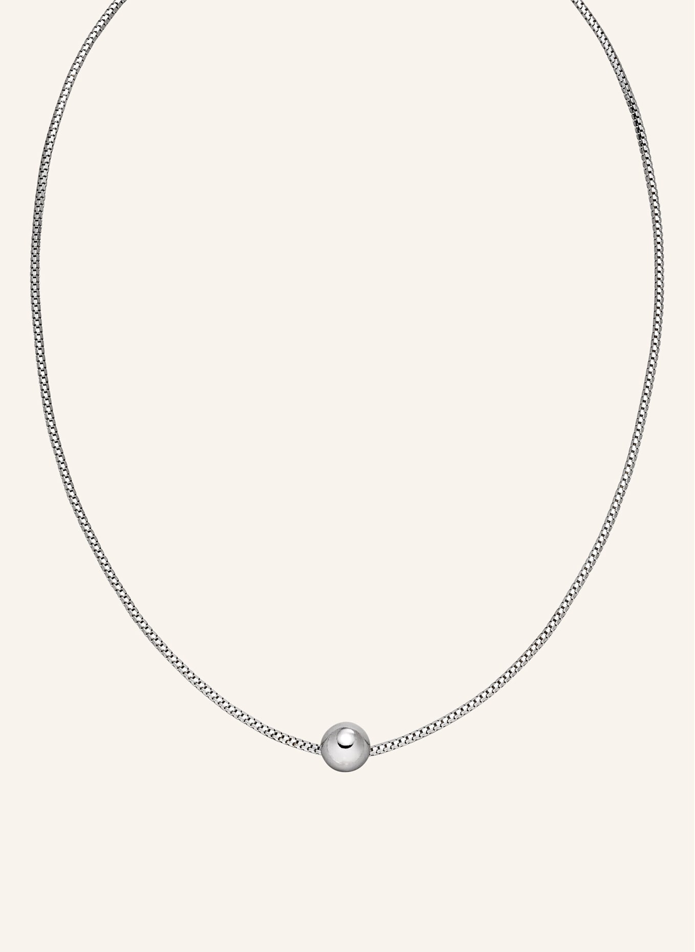 PURELEI Kette GLOSSY PEARL: SILBER