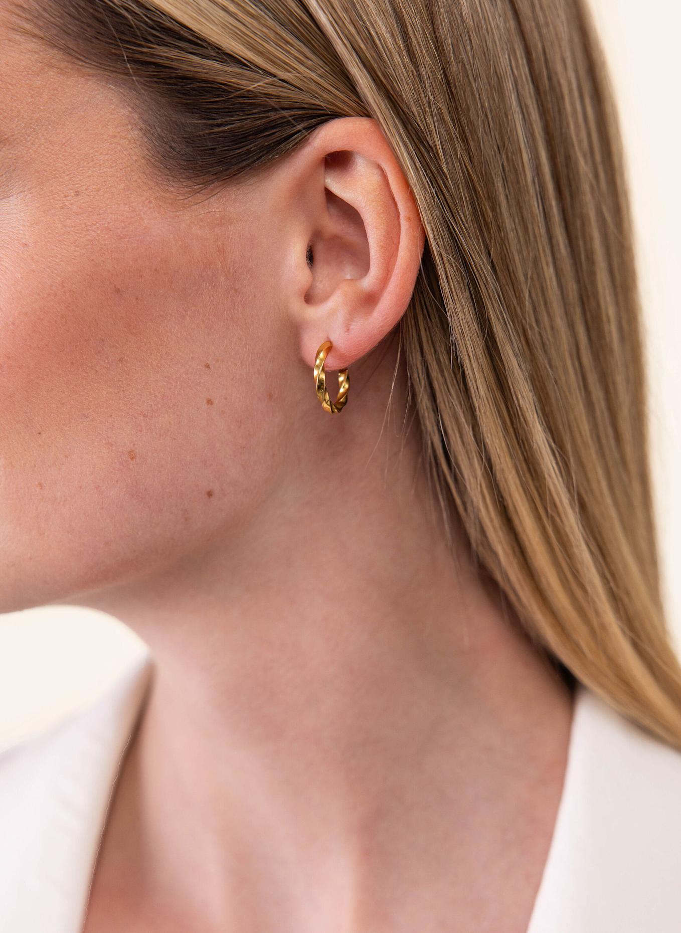 PURELEI Creolen KELANI: GOLD