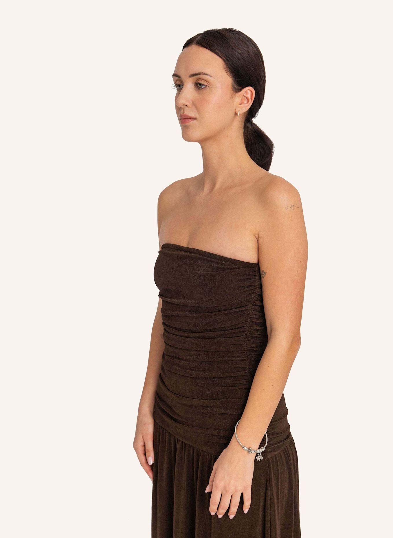 PURELEI Armreif-Set LEI FLOWER M-L: SILBER