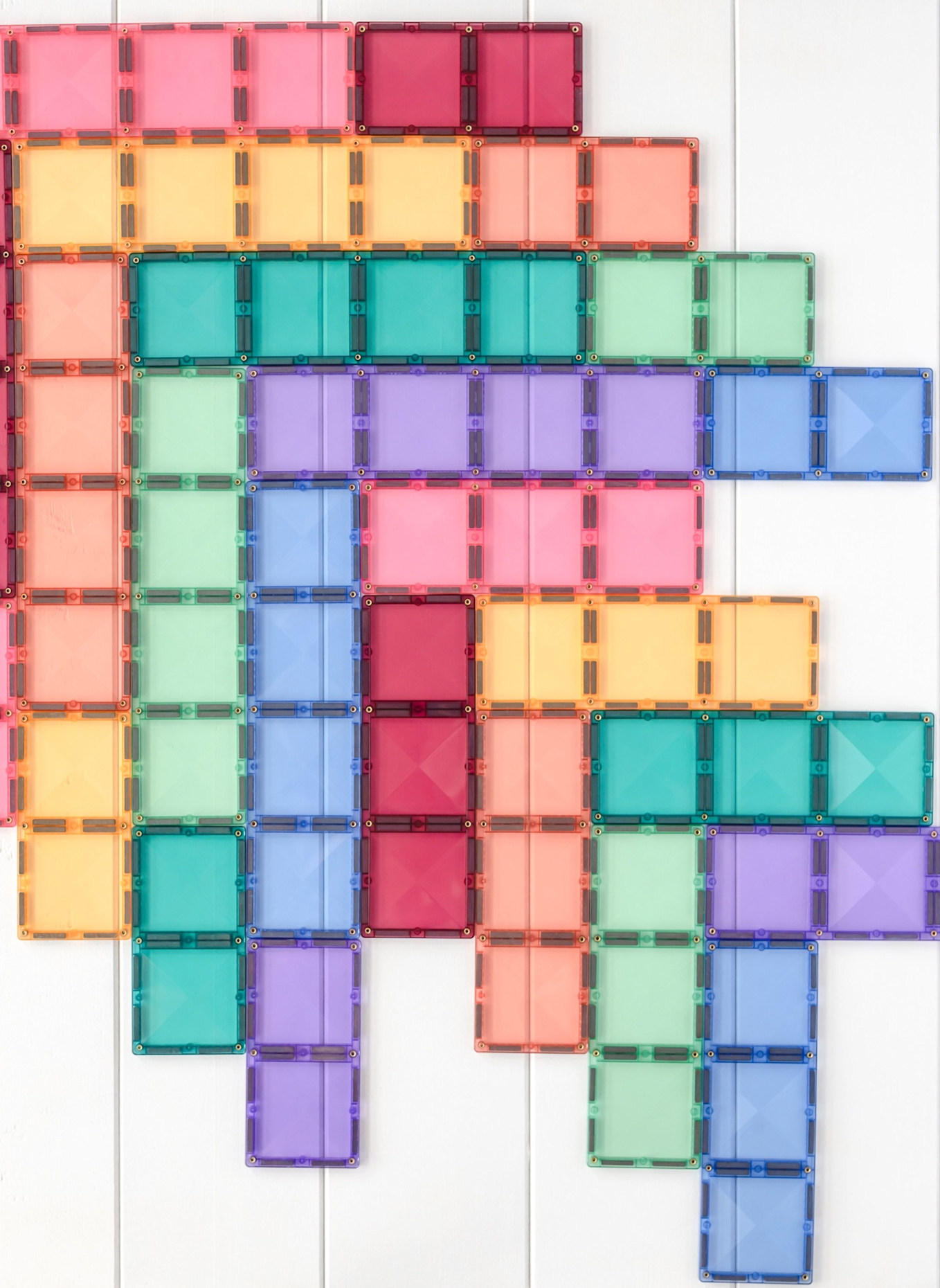 Connetix Rechteck-Set PASTELL: LILA