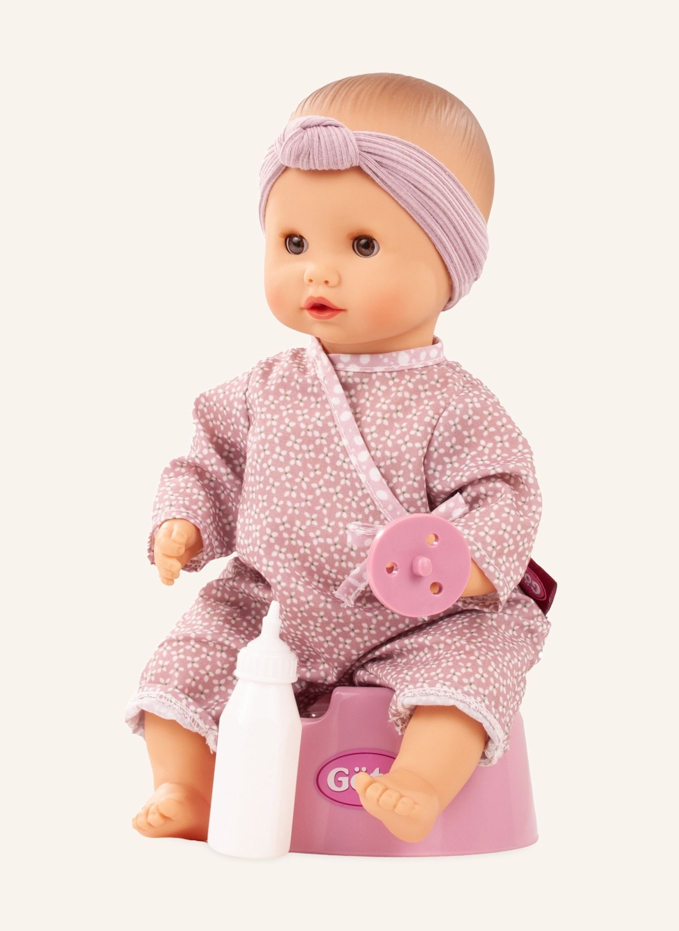 Götz Babypuppe Soft Mood SLEEPY AQUINI: ROSA