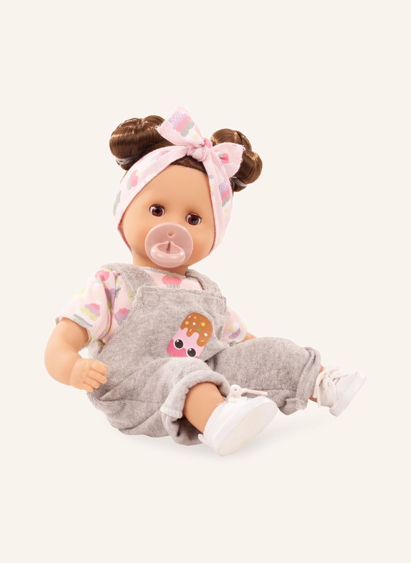 Götz Babypuppe Popsicle MUFFIN: GRAU