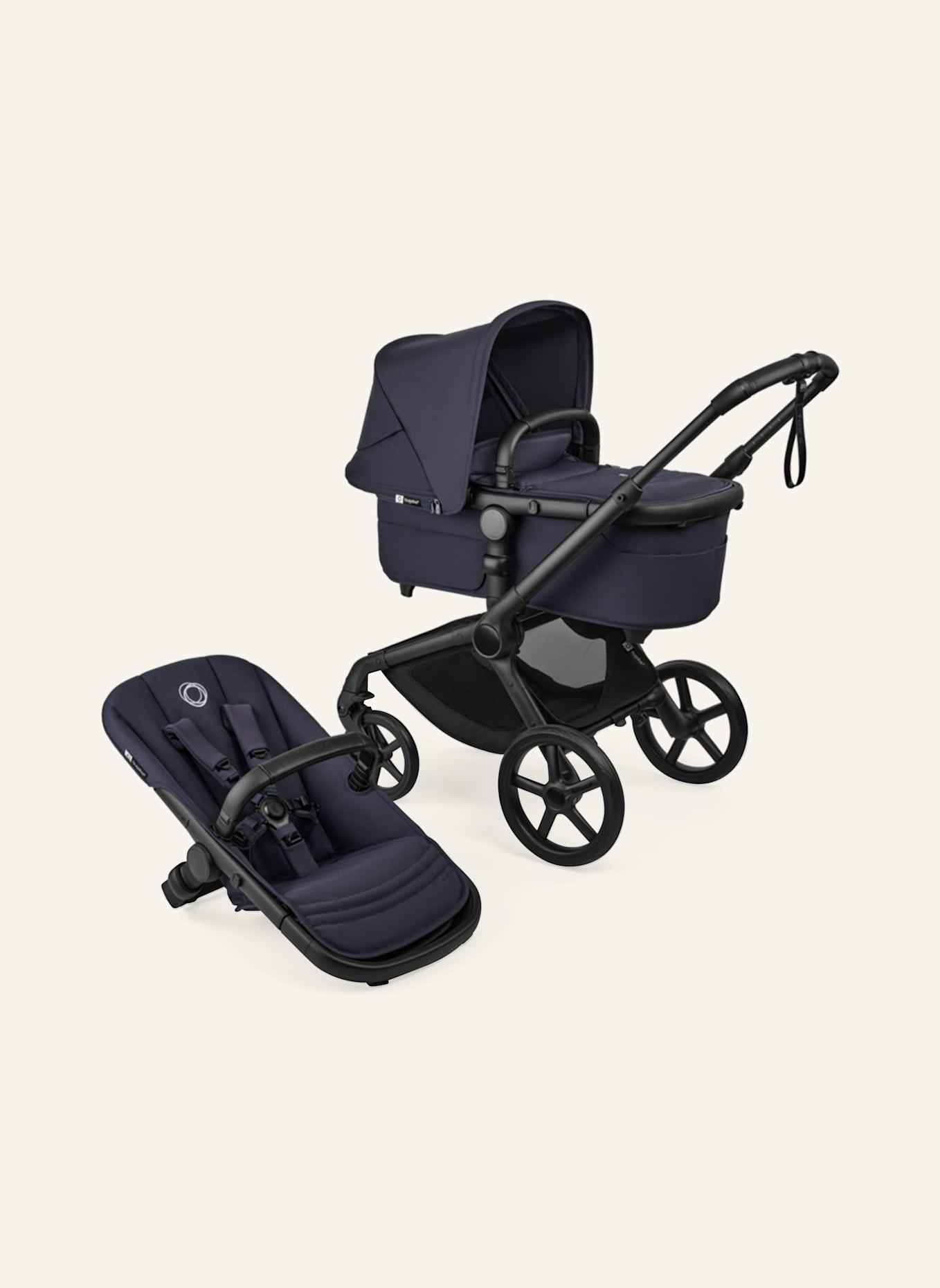bugaboo FOX 5 RENEW 2-in-1-Kinderwagen: DUNKELBLAU