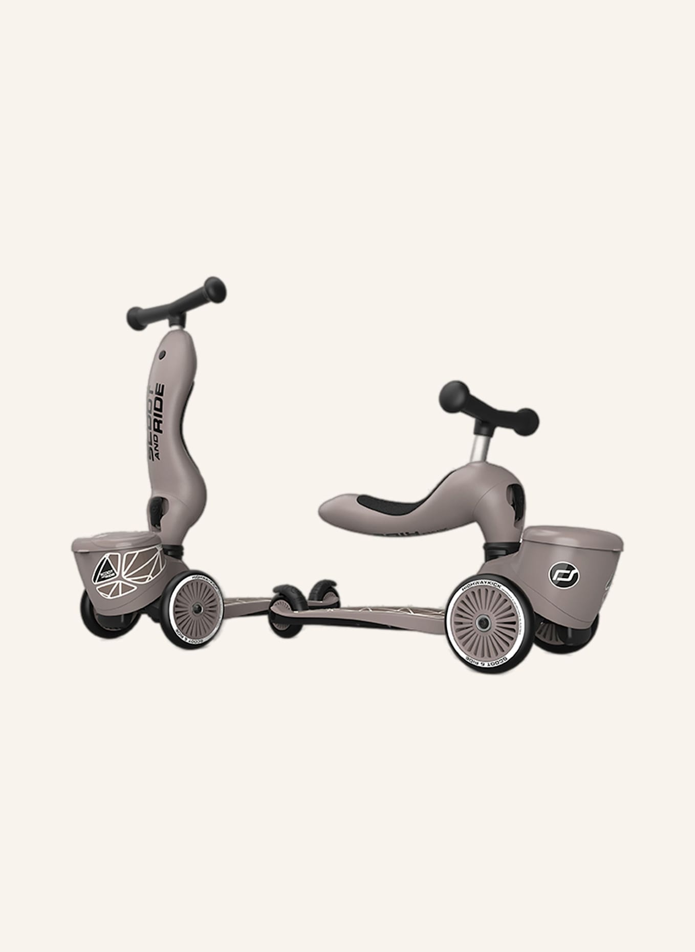 Scoot and Ride Scooter HIGHWAYKICK 1: BRAUN