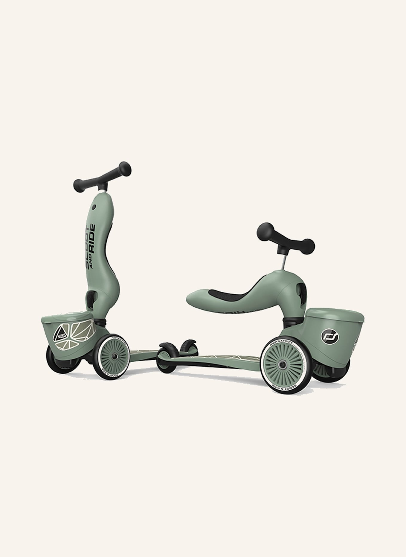 Scoot and Ride Scooter HIGHWAYKICK 1: GRÜN