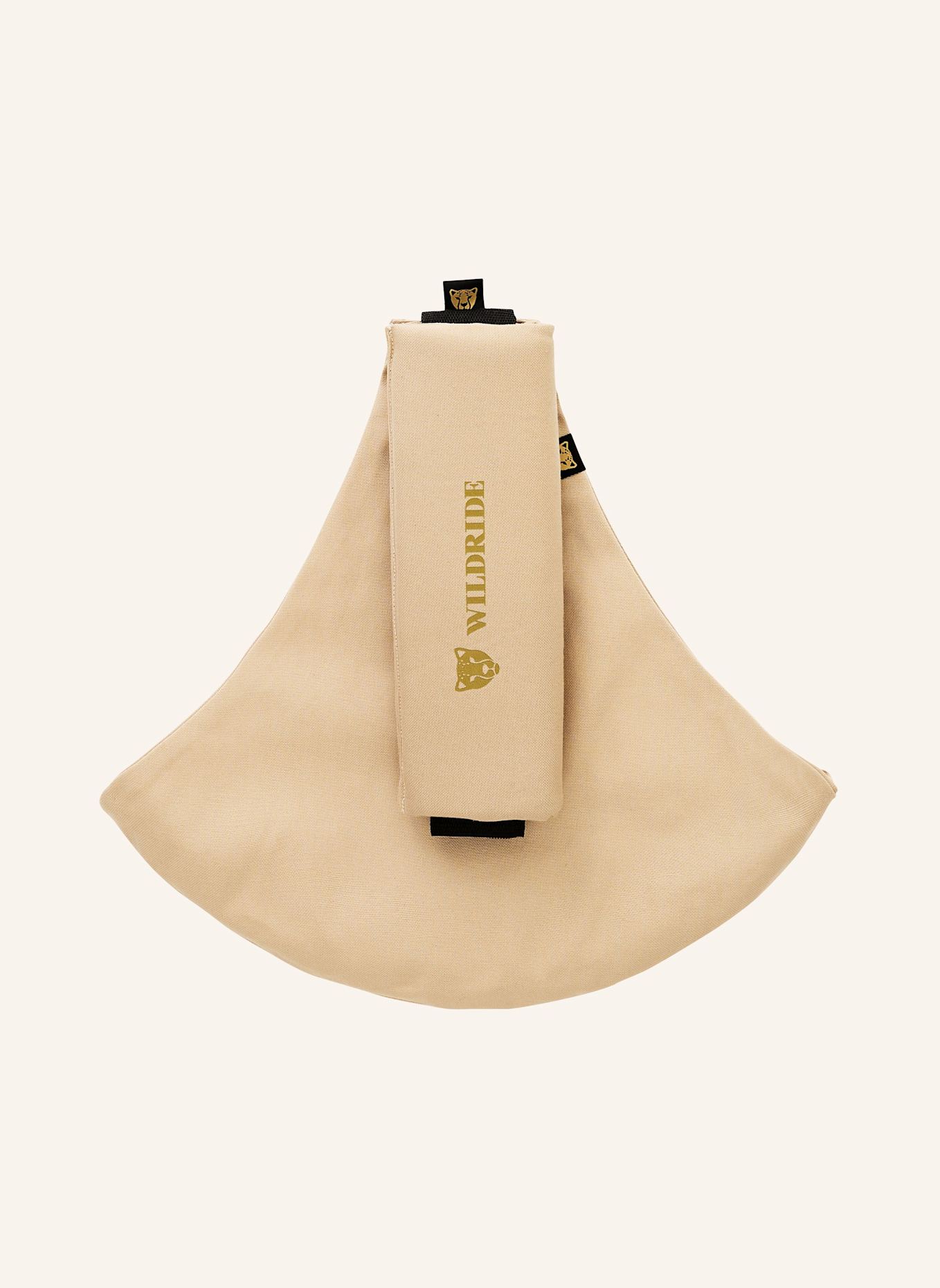 WILDRIDE Kleinkindtrage BAUMWOLLE: BEIGE