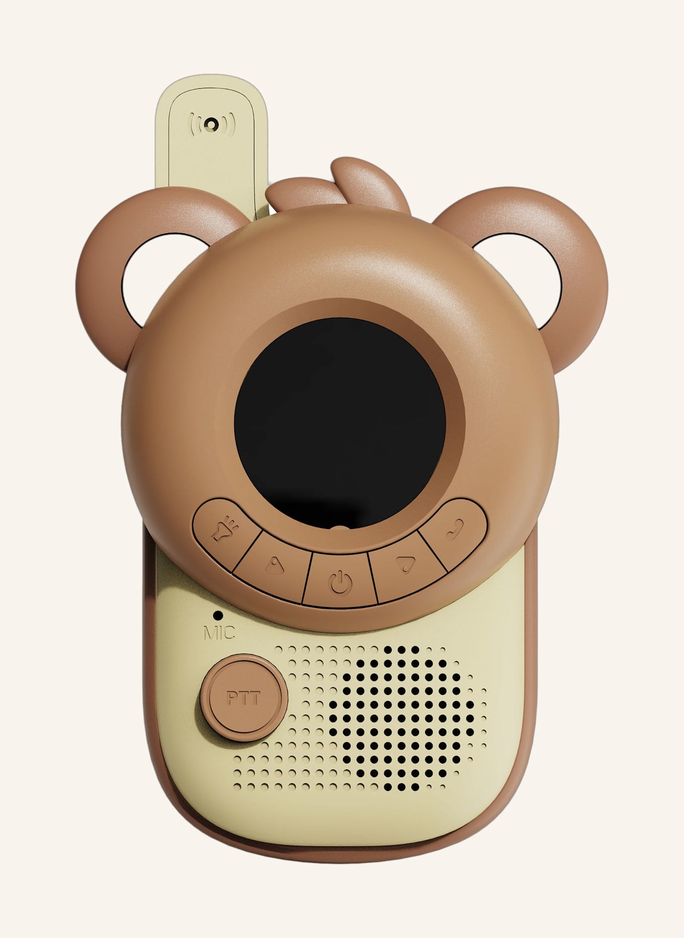 The Zoofamily Walkie Talkie ZOO: BRAUN