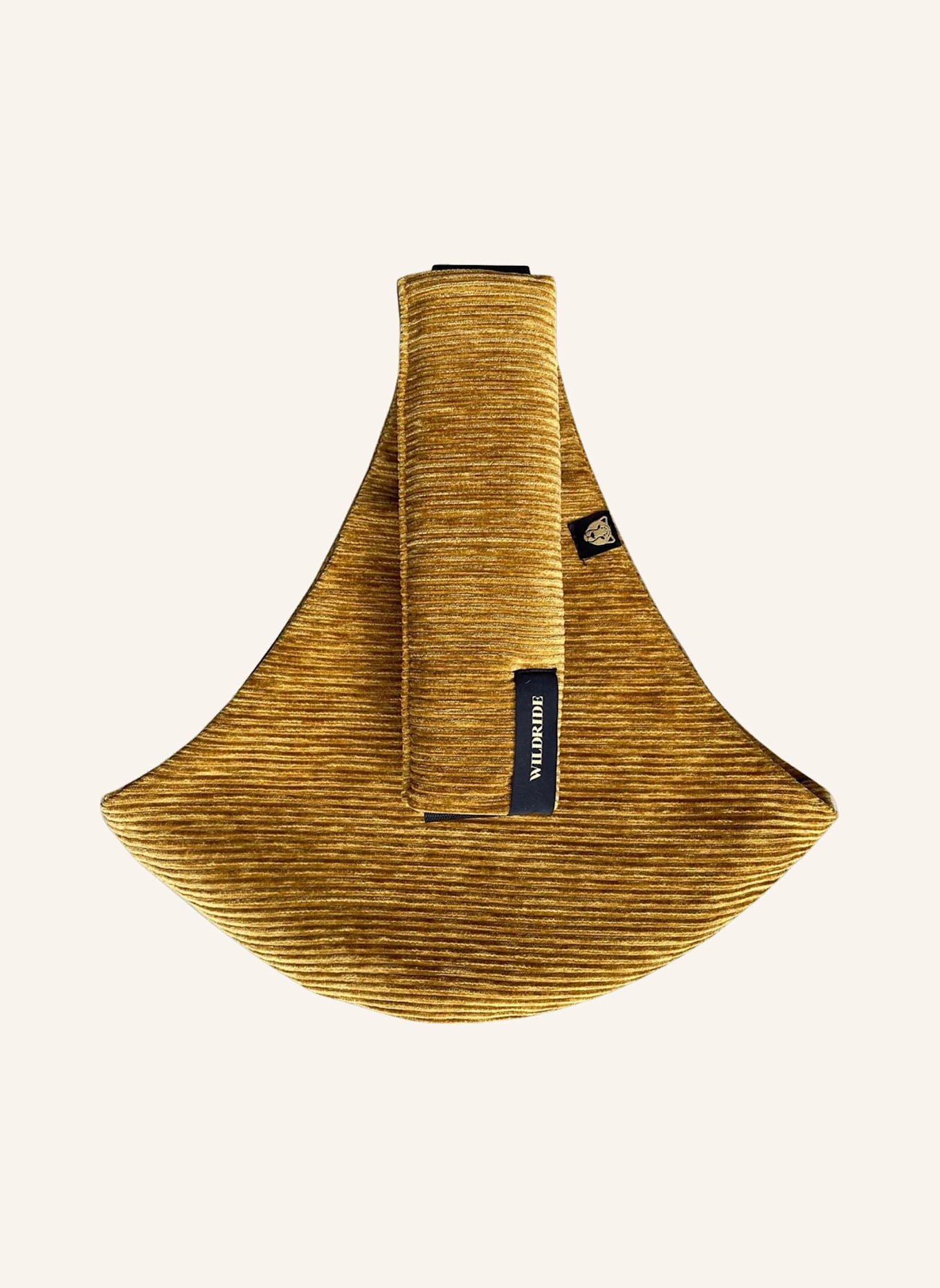 WILDRIDE Kleinkindtrage CORD: COGNAC