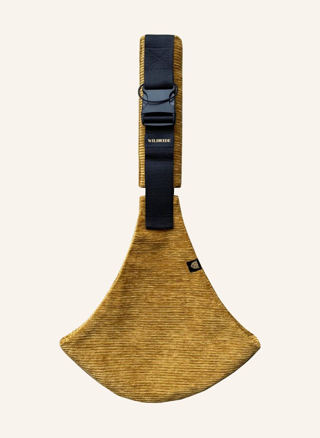 WILDRIDE Kleinkindtrage CORD: COGNAC