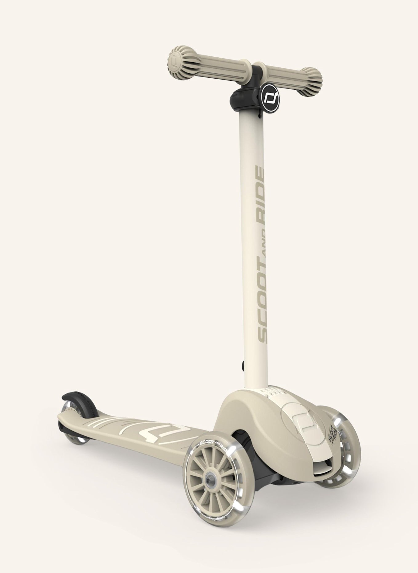 Scoot and Ride Scooter HIGHWAYKICK 3S: BEIGE
