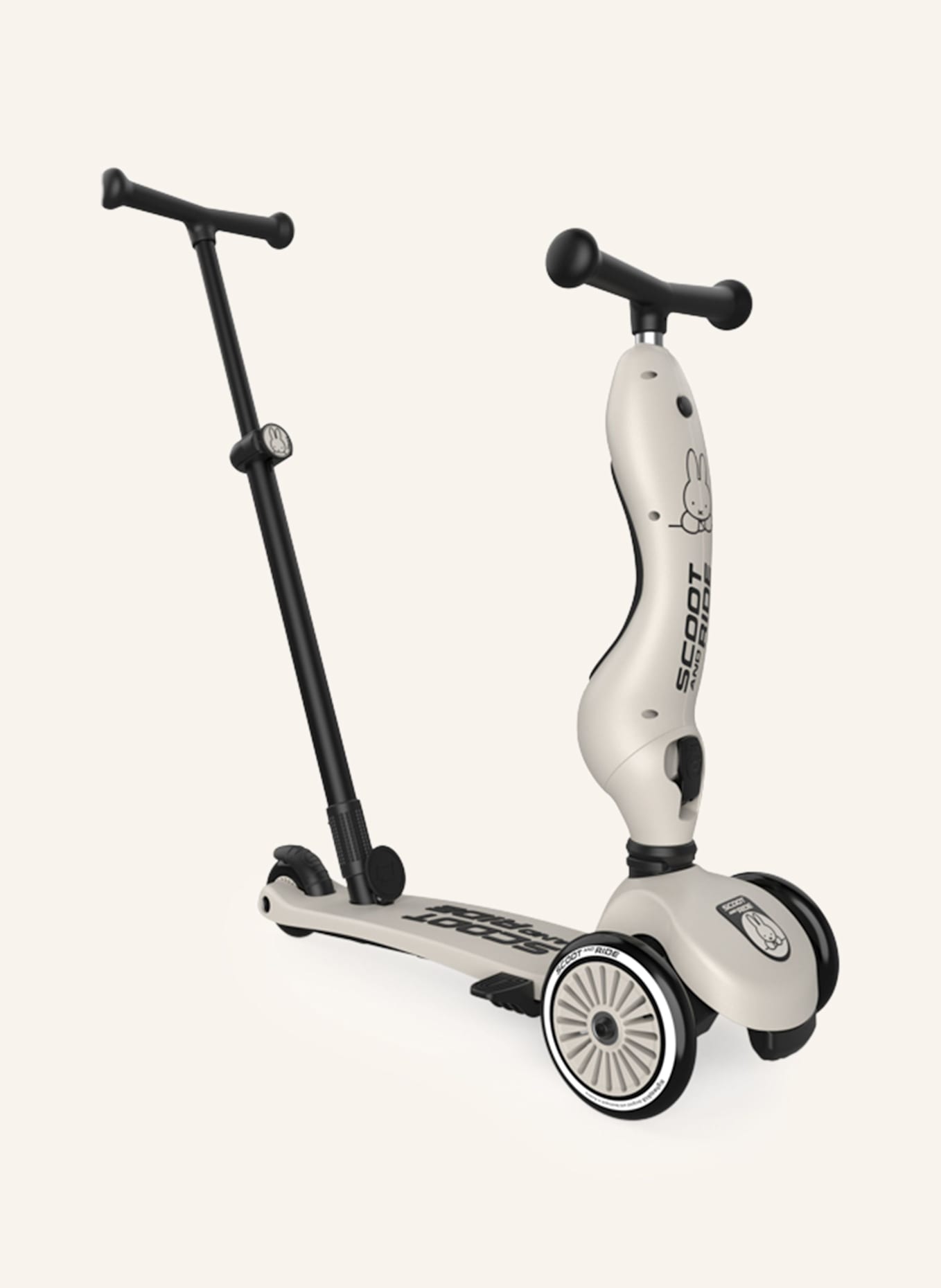 Scoot and Ride Scooter HIGHWAYKICK 1 Push & Go: BEIGE