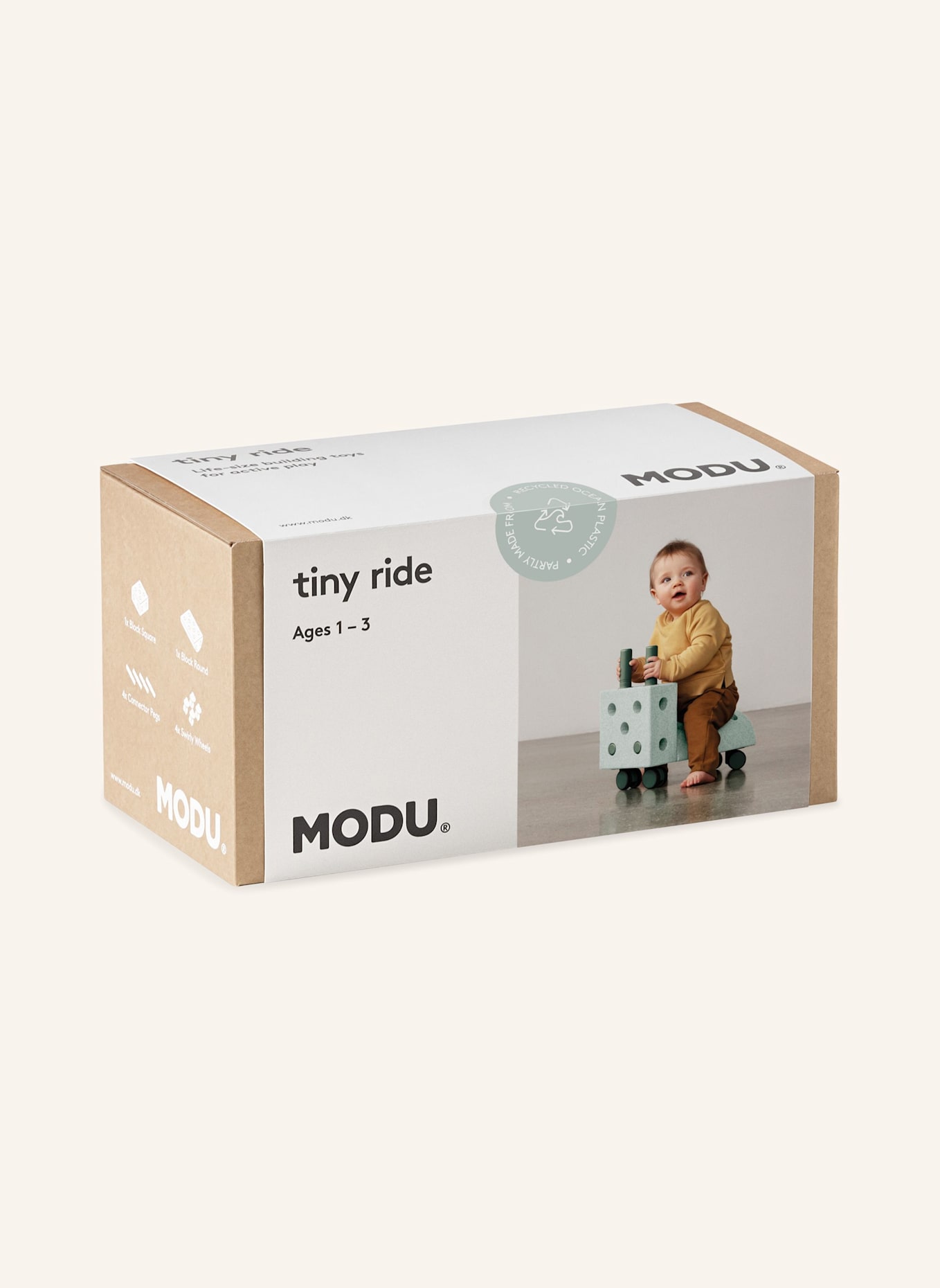 MODU TINY RIDE: GRÜN