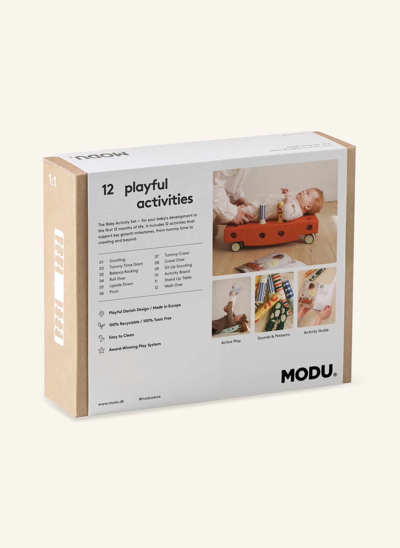MODU BABY Activity Set: BLAU