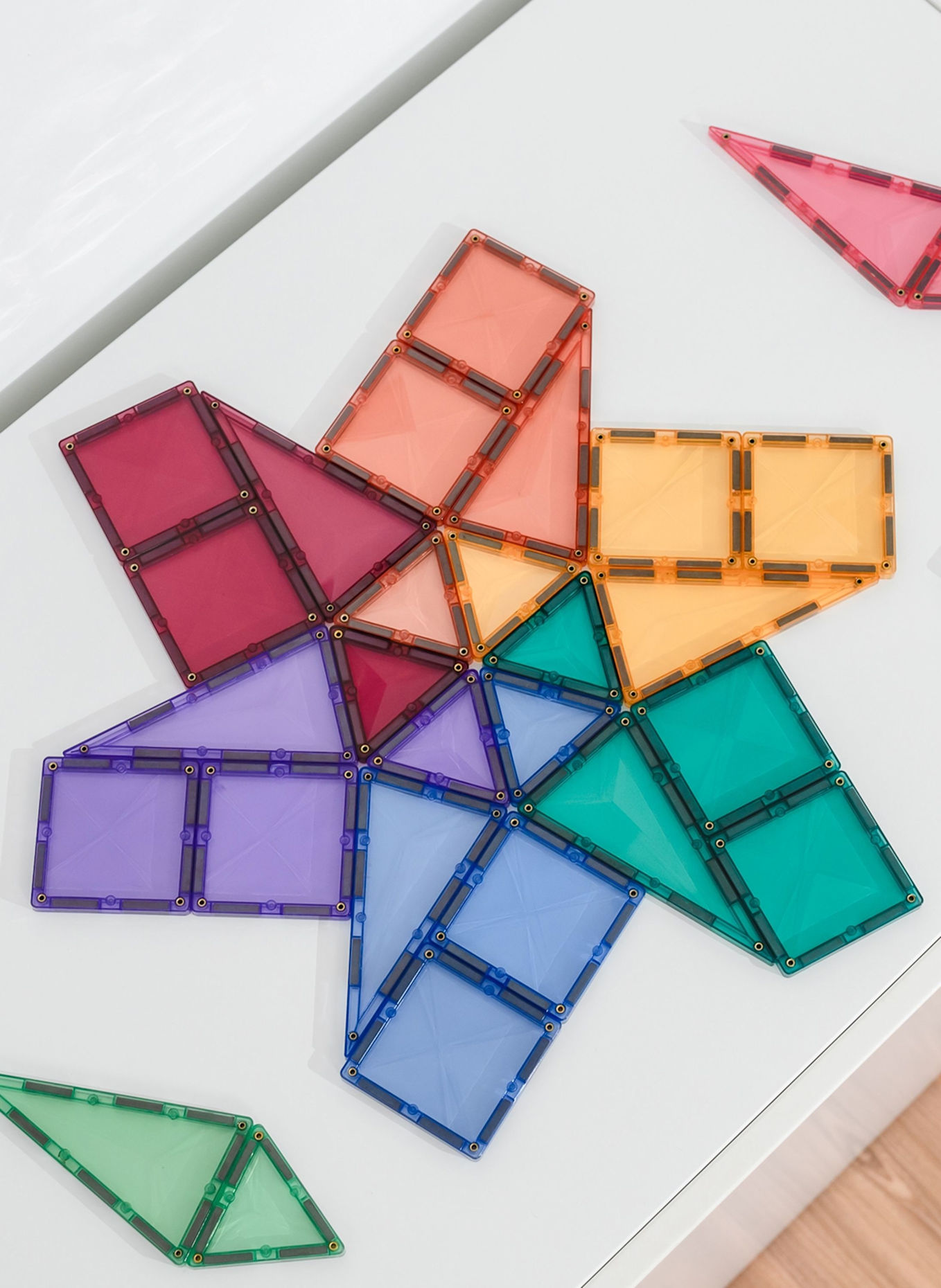 Connetix Mini-Set PASTELL: LILA