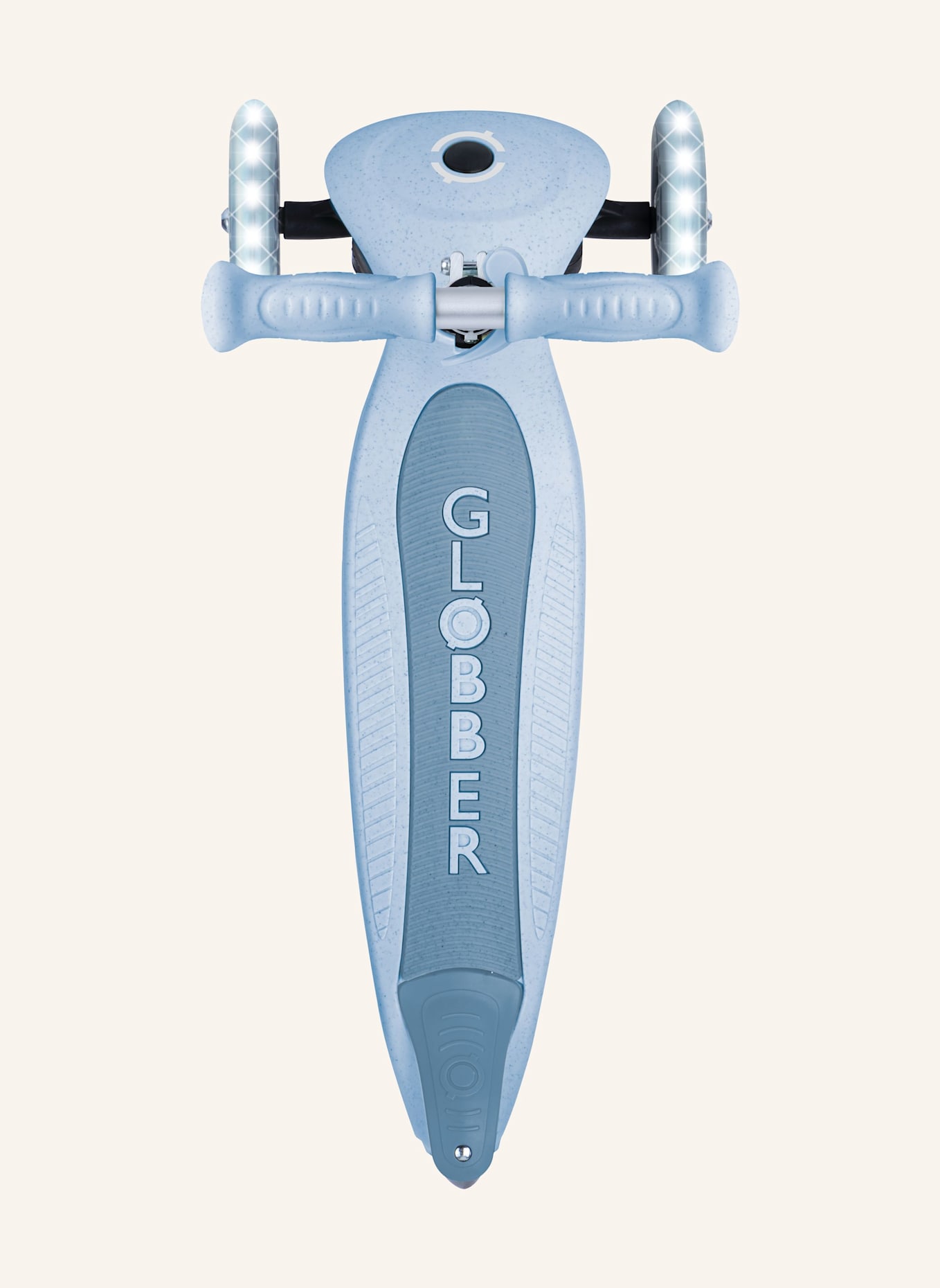 GLOBBER Scooter PRIMO FOLDABLE LIGHTS ECO: BLAU