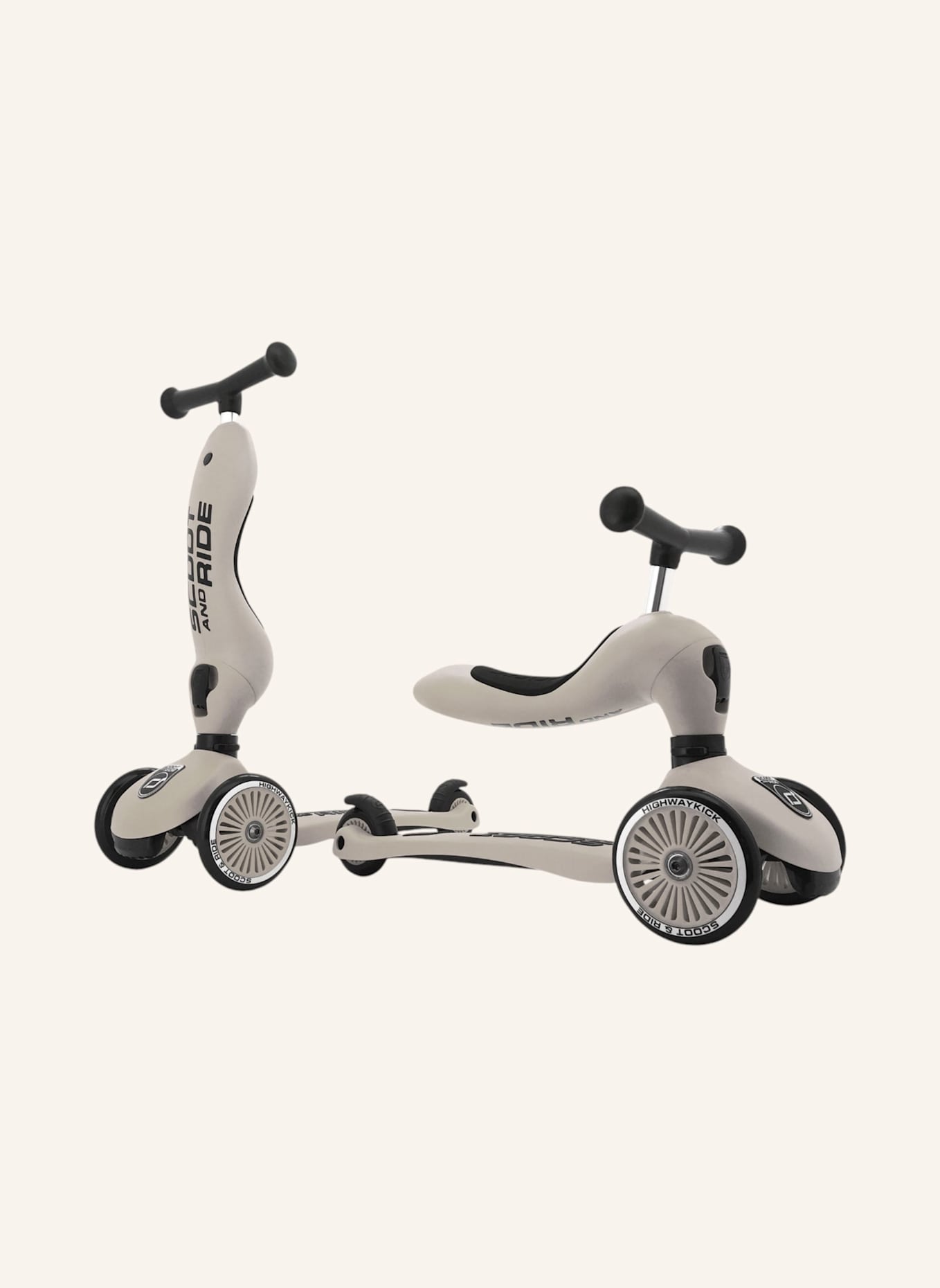Scoot and Ride Scooter HIGHWAYKICK 1: GRAU