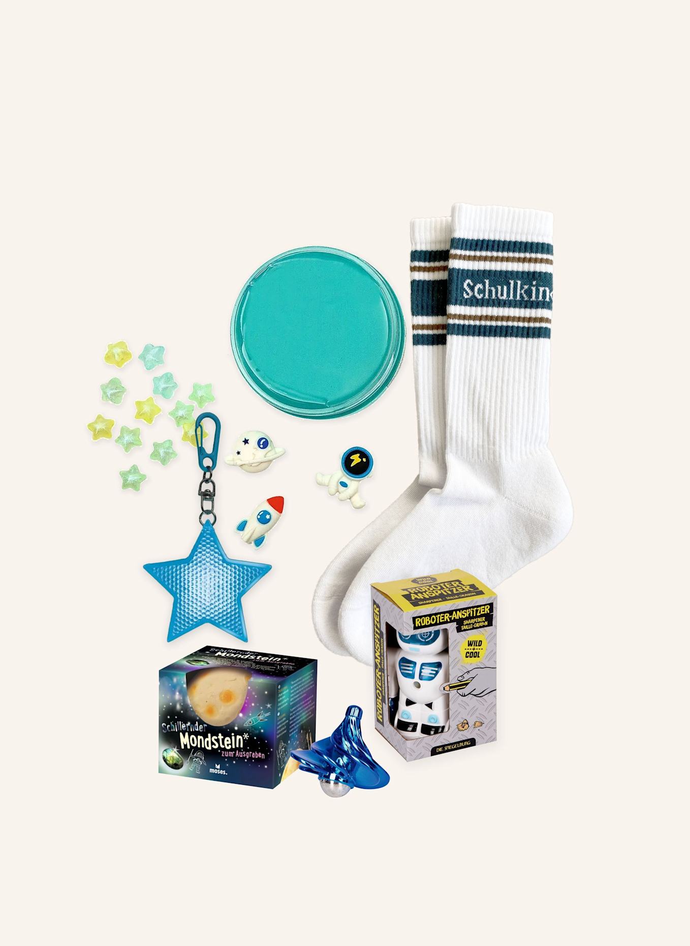 kikadu Füllung Schultüte Set 10: BLAU