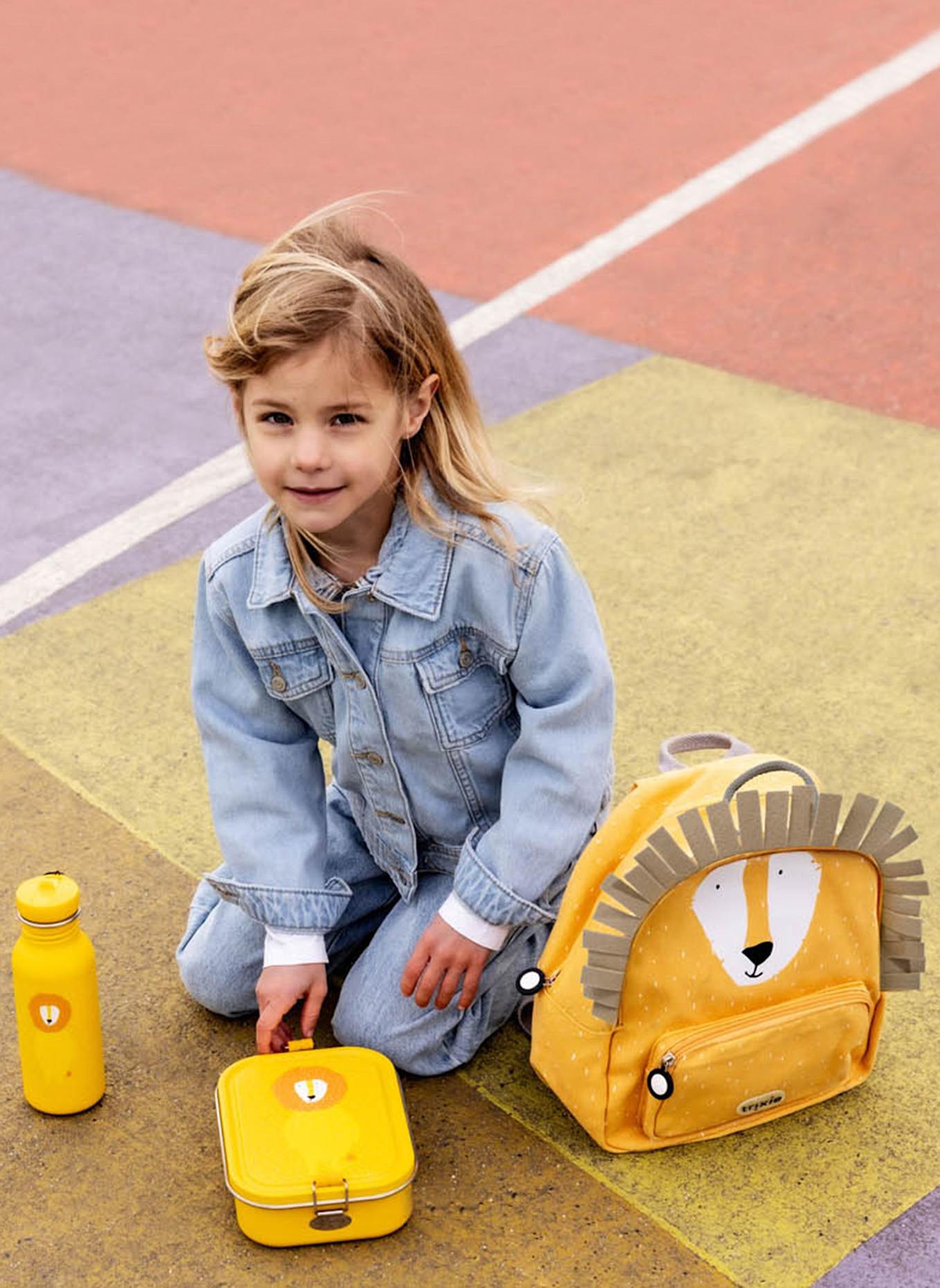 Trixie Baby Kinder-Schulset Klein: GELB