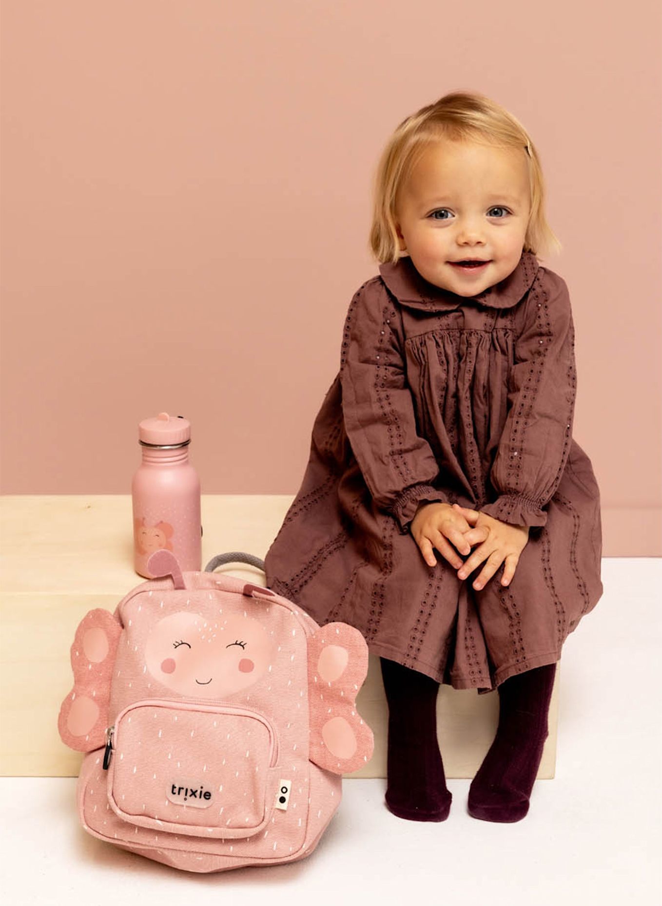 Trixie Baby Kinder-Schulset Klein: ROSA