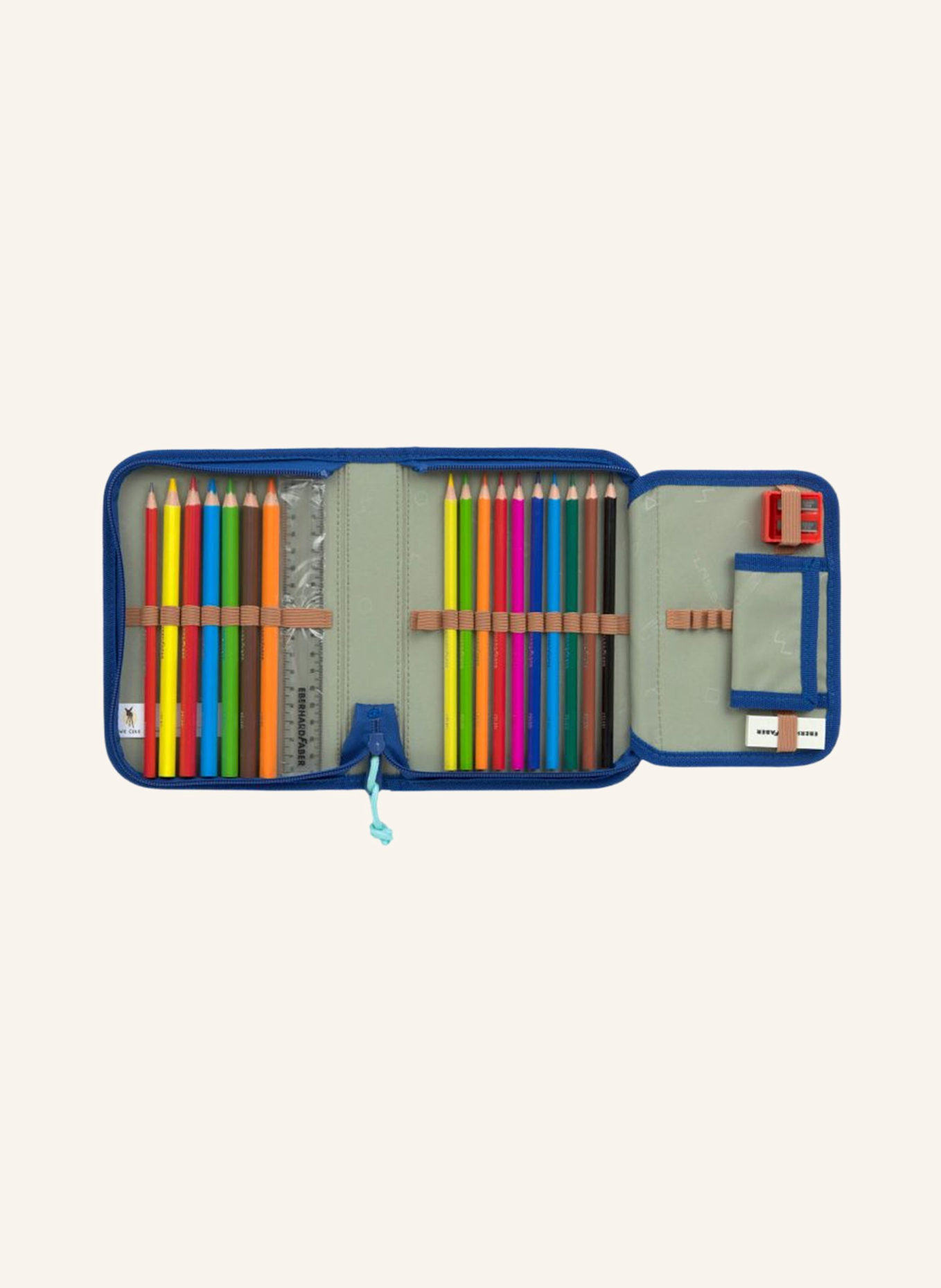 LÄSSIG Schulranzen Set BOXY UNIQUE: BLAU