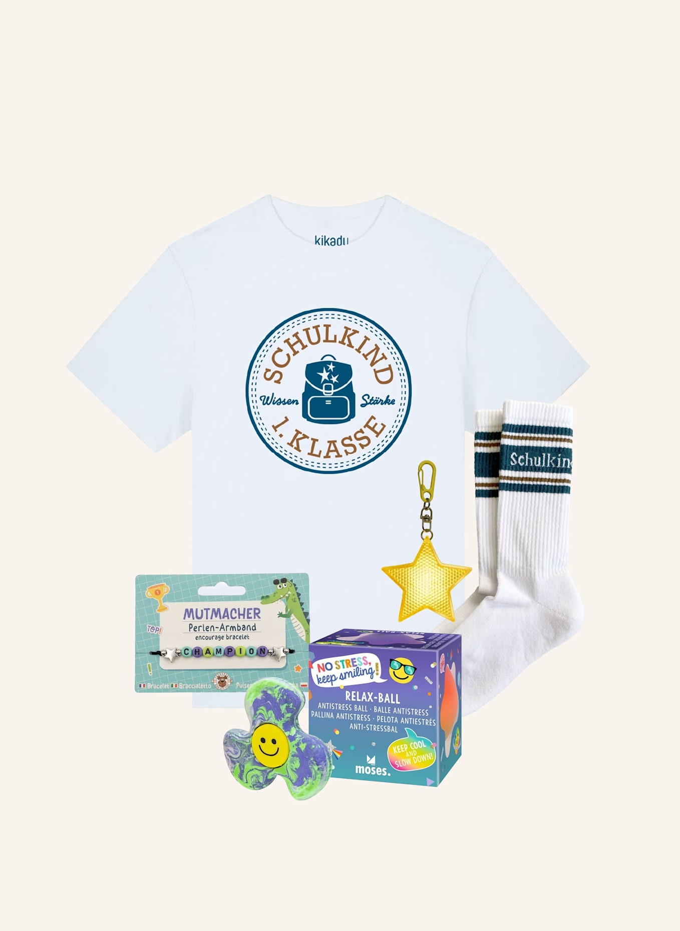kikadu Füllung Schultüte Set 8: BLAU