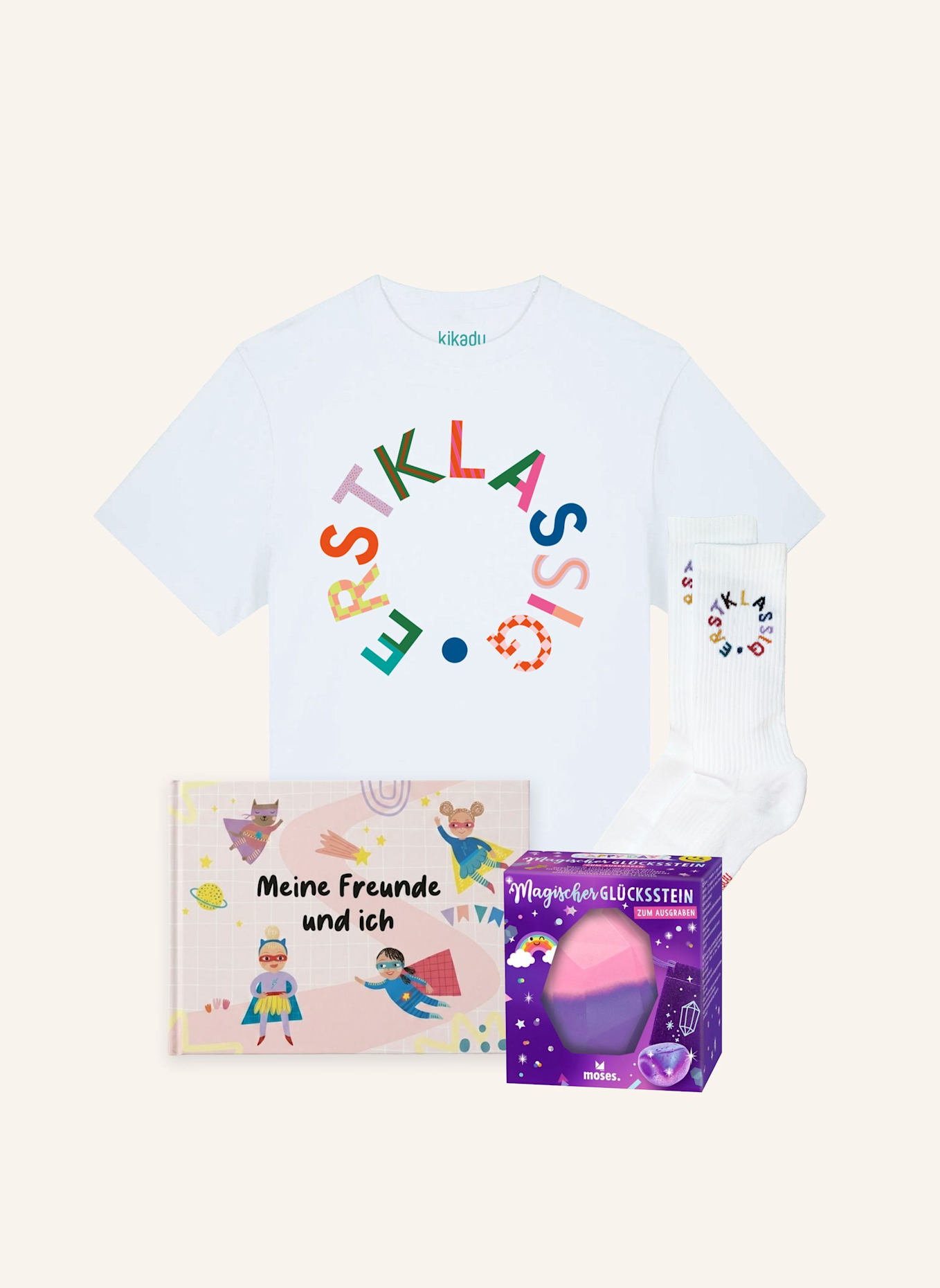 kikadu Füllung Schultüte Set 4: PINK