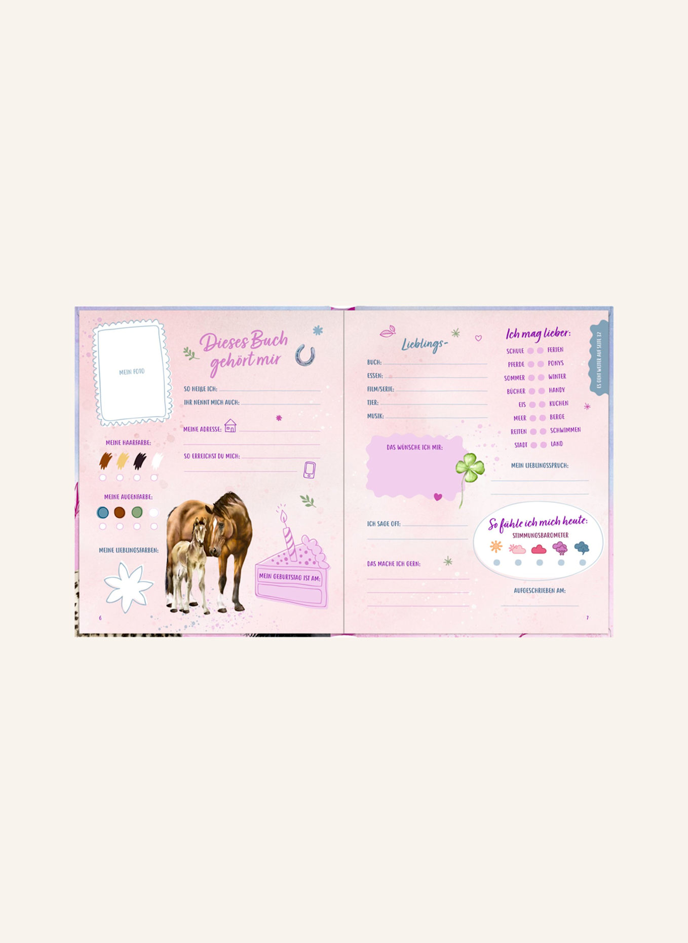 kikadu Füllung Schultüte Set 9: PINK