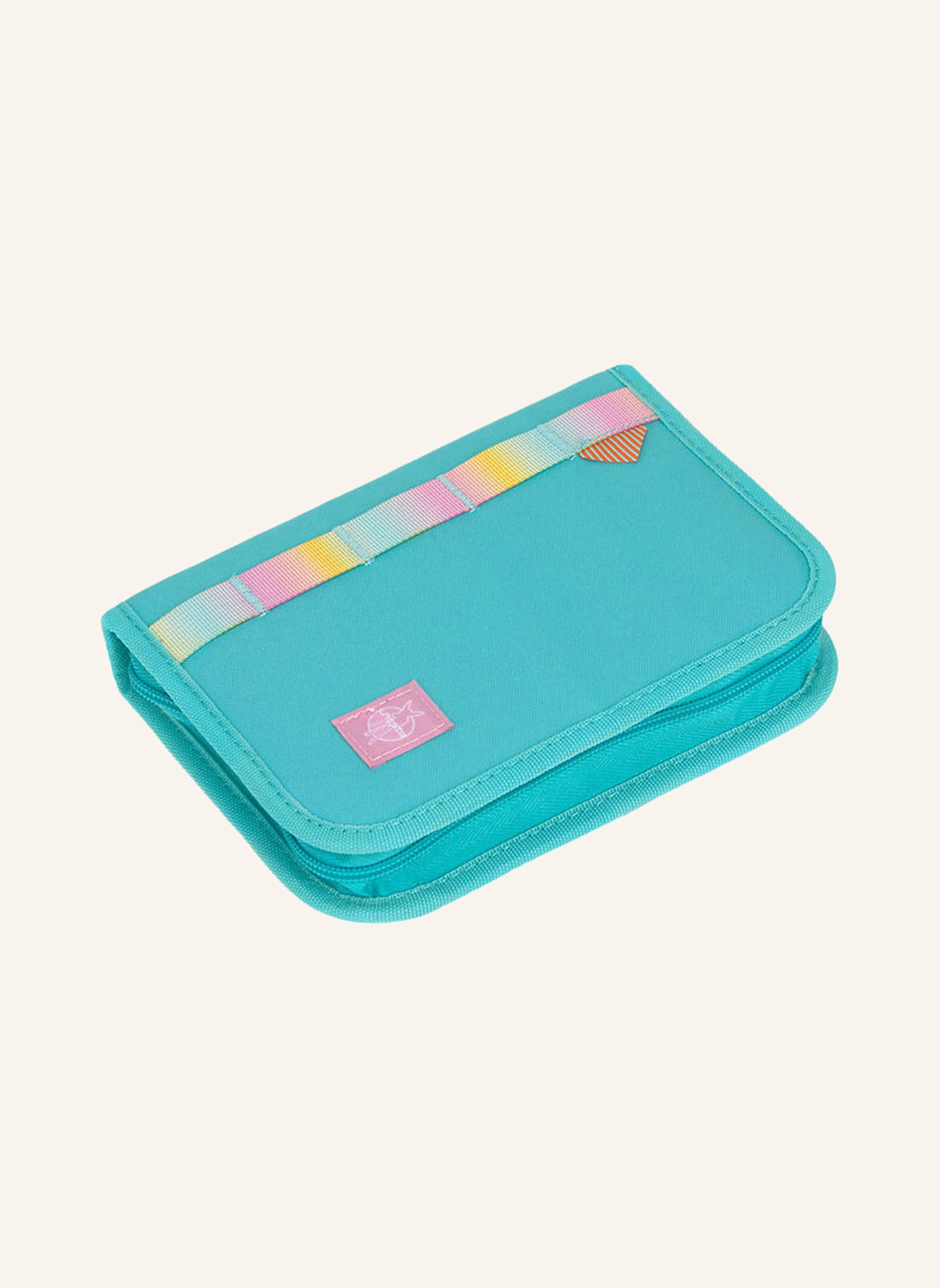 LÄSSIG Schulranzen Set SLIM UNIQUE: TÜRKIS