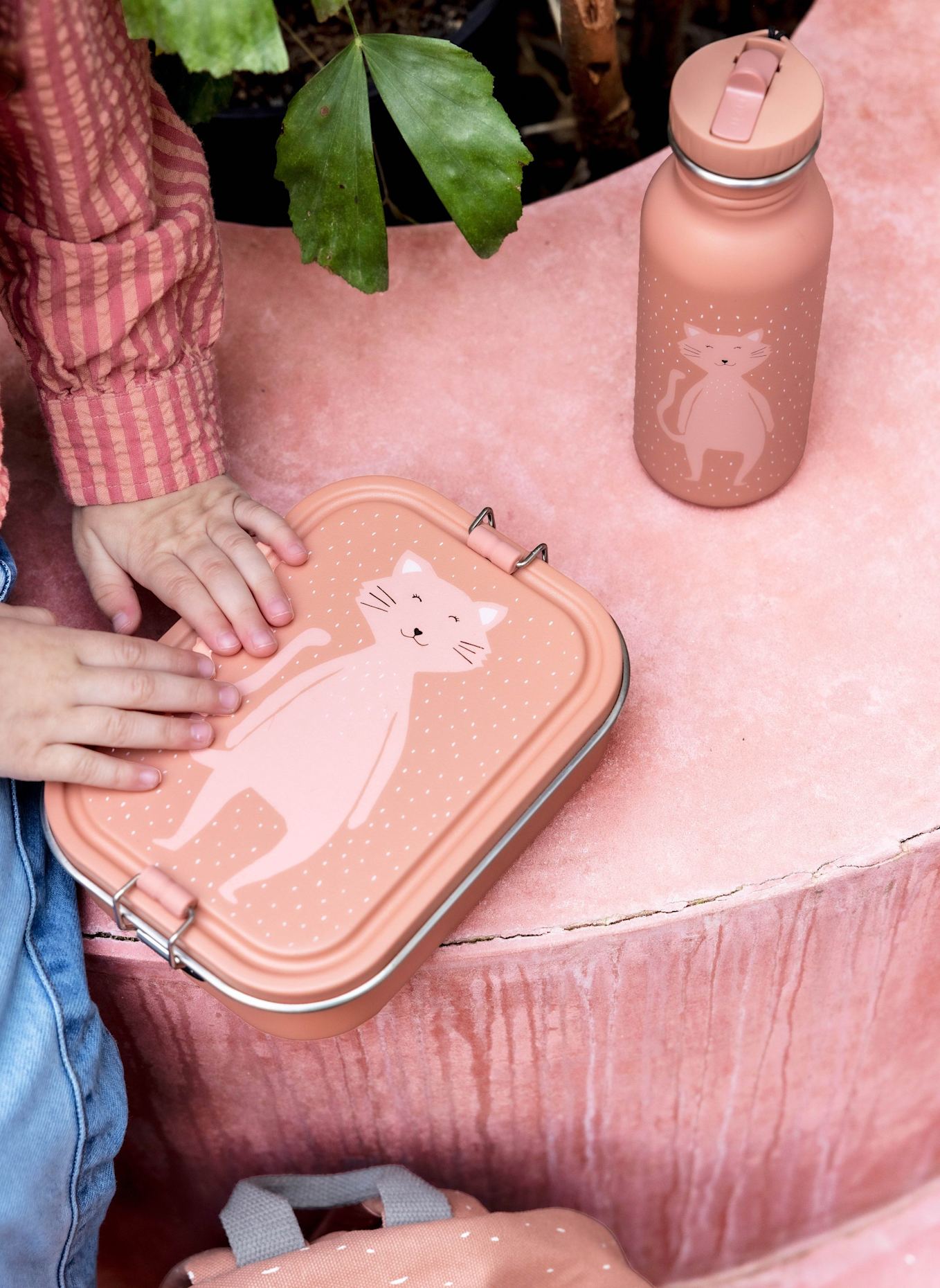 Trixie Baby Kinder-Pausenset Klein: HELLROSA