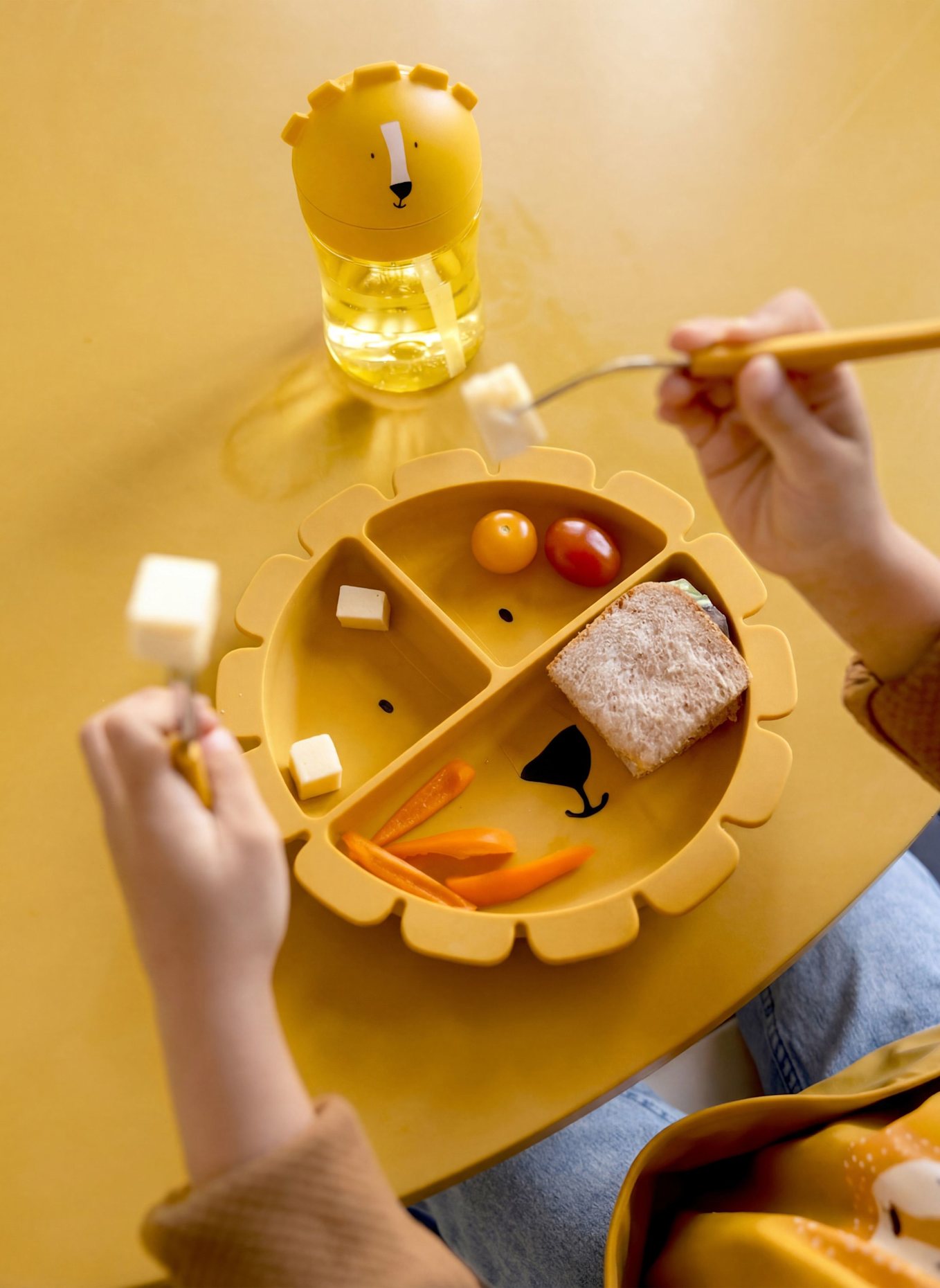 Trixie Baby Ess- und Trinklernset: GELB