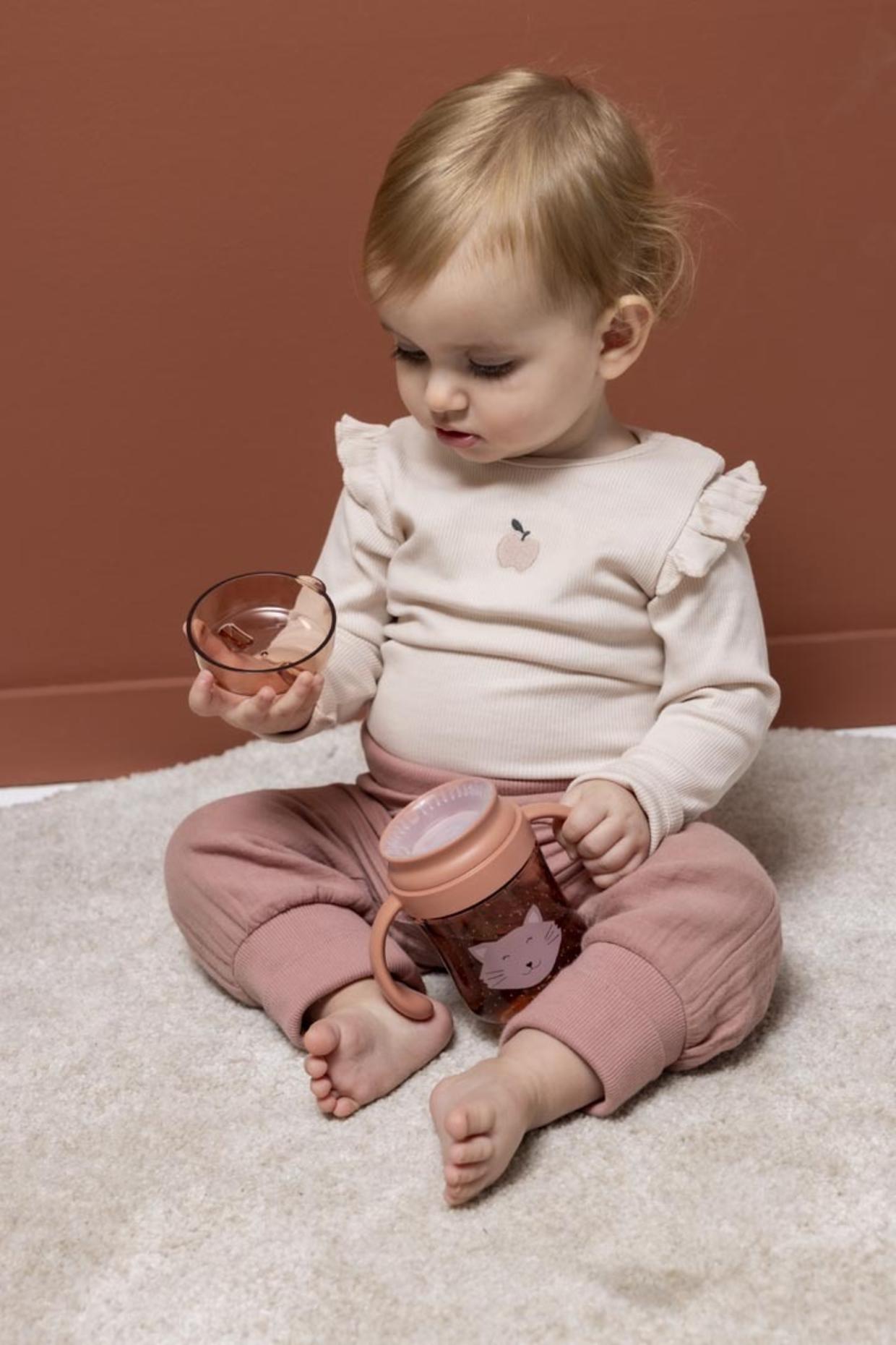 Trixie Baby Ess- und Trinklernset: HELLROSA