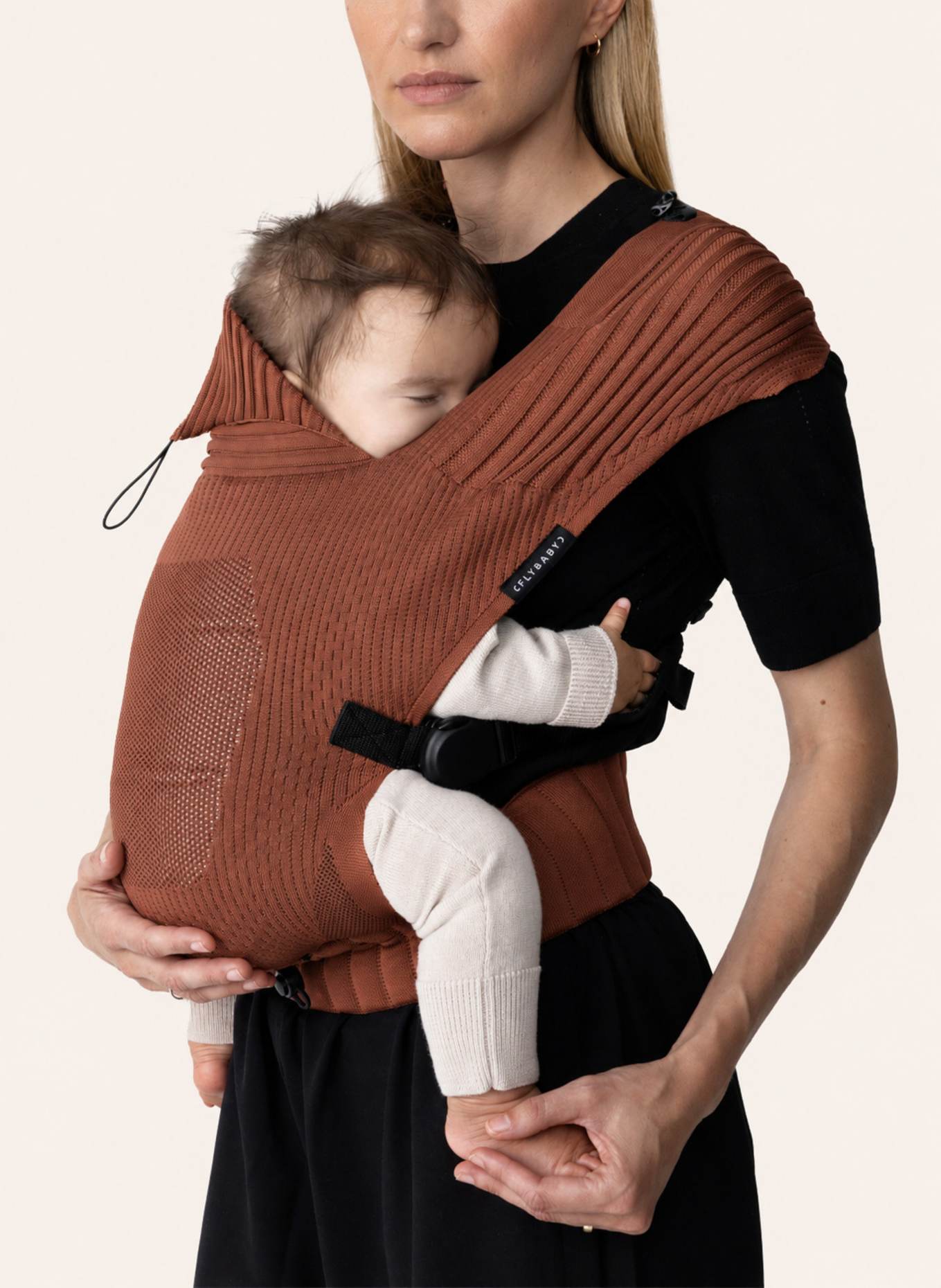 FLYBABY Babytrage: COGNAC