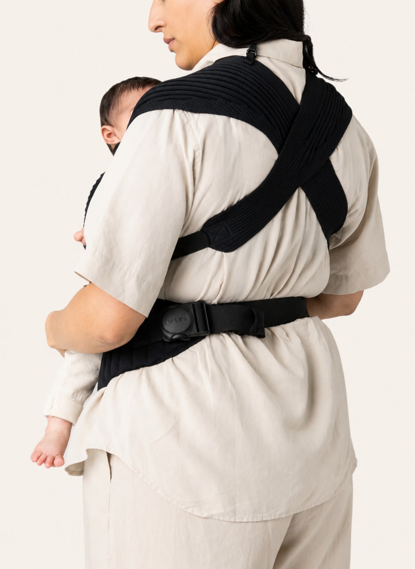 FLYBABY Babytrage: SCHWARZ