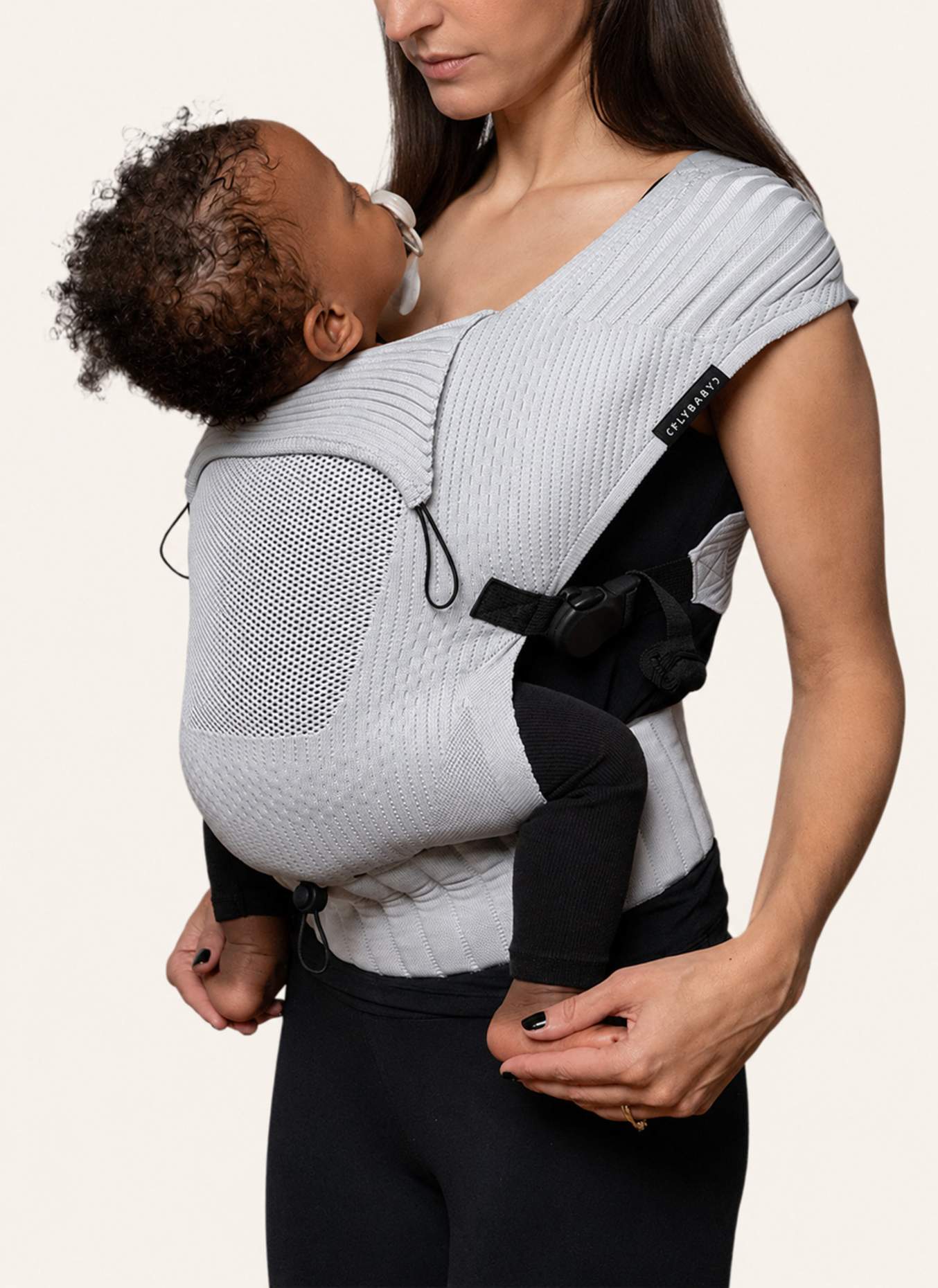 FLYBABY Babytrage: GRAU
