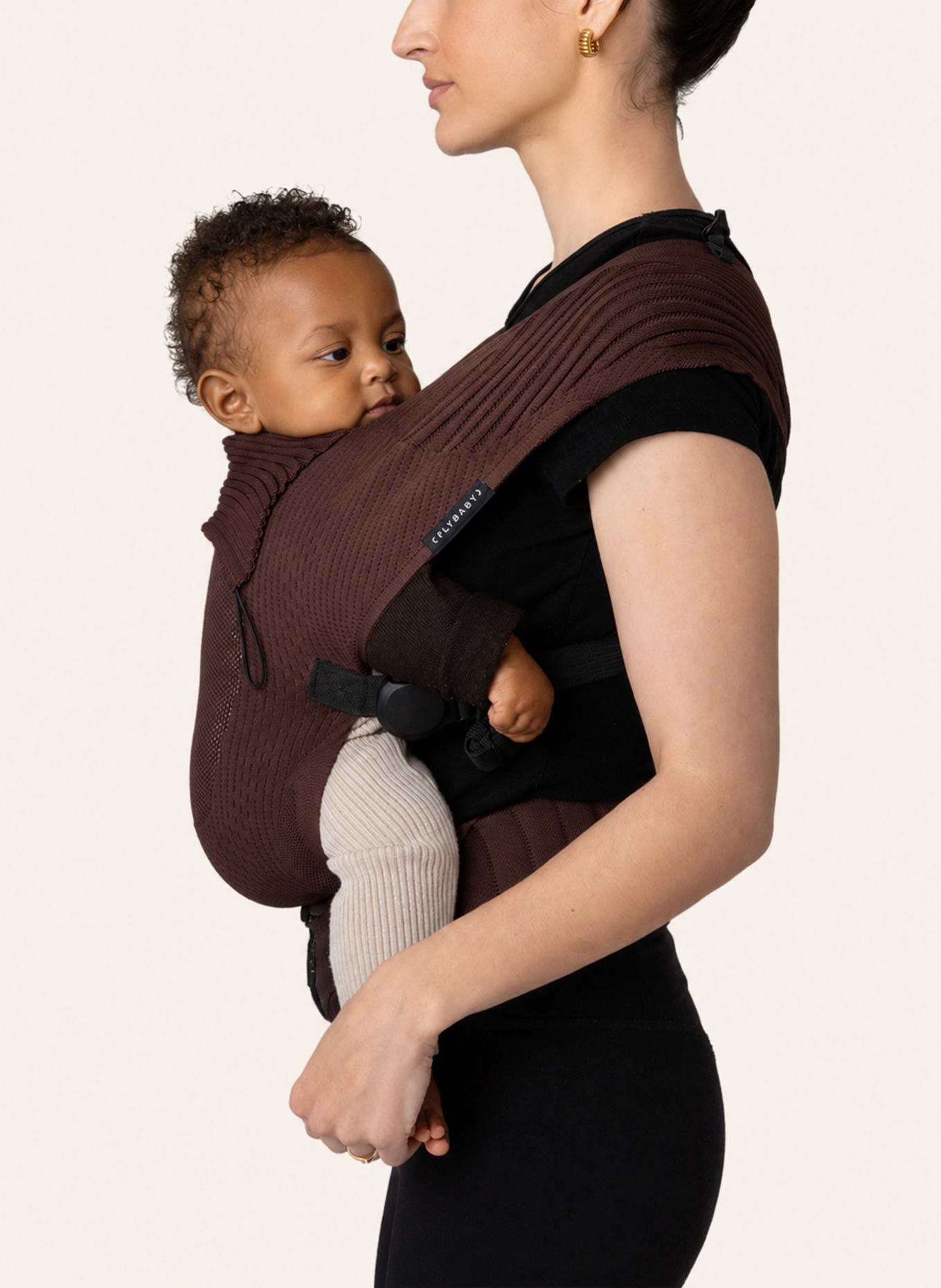 FLYBABY Babytrage: BRAUN