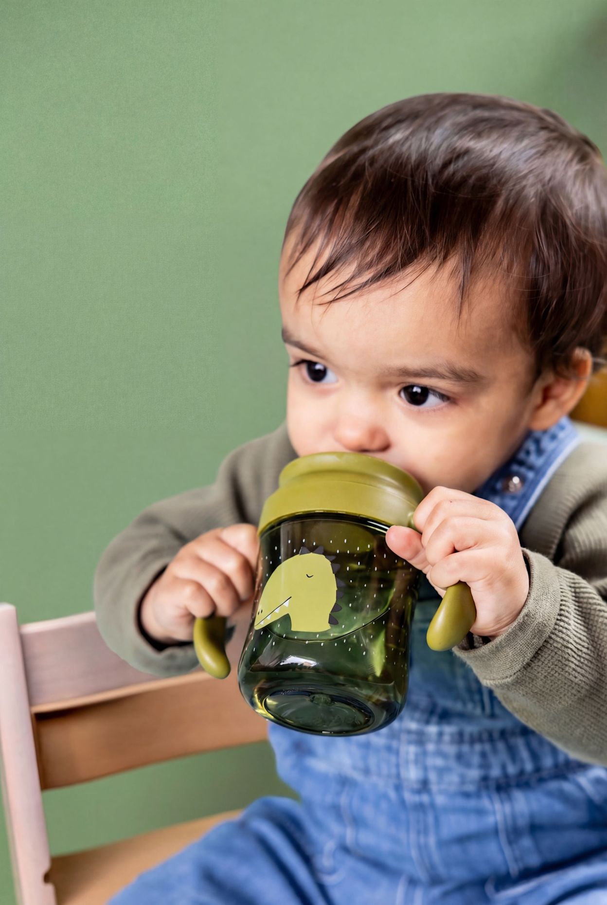 Trixie Baby Ess- und Trinklernset: GRÜN