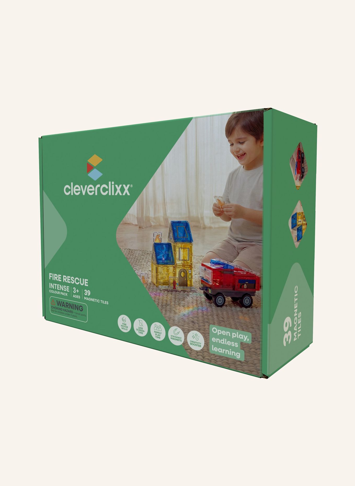 Cleverclixx Feuerwehr-Bausatz: ROT