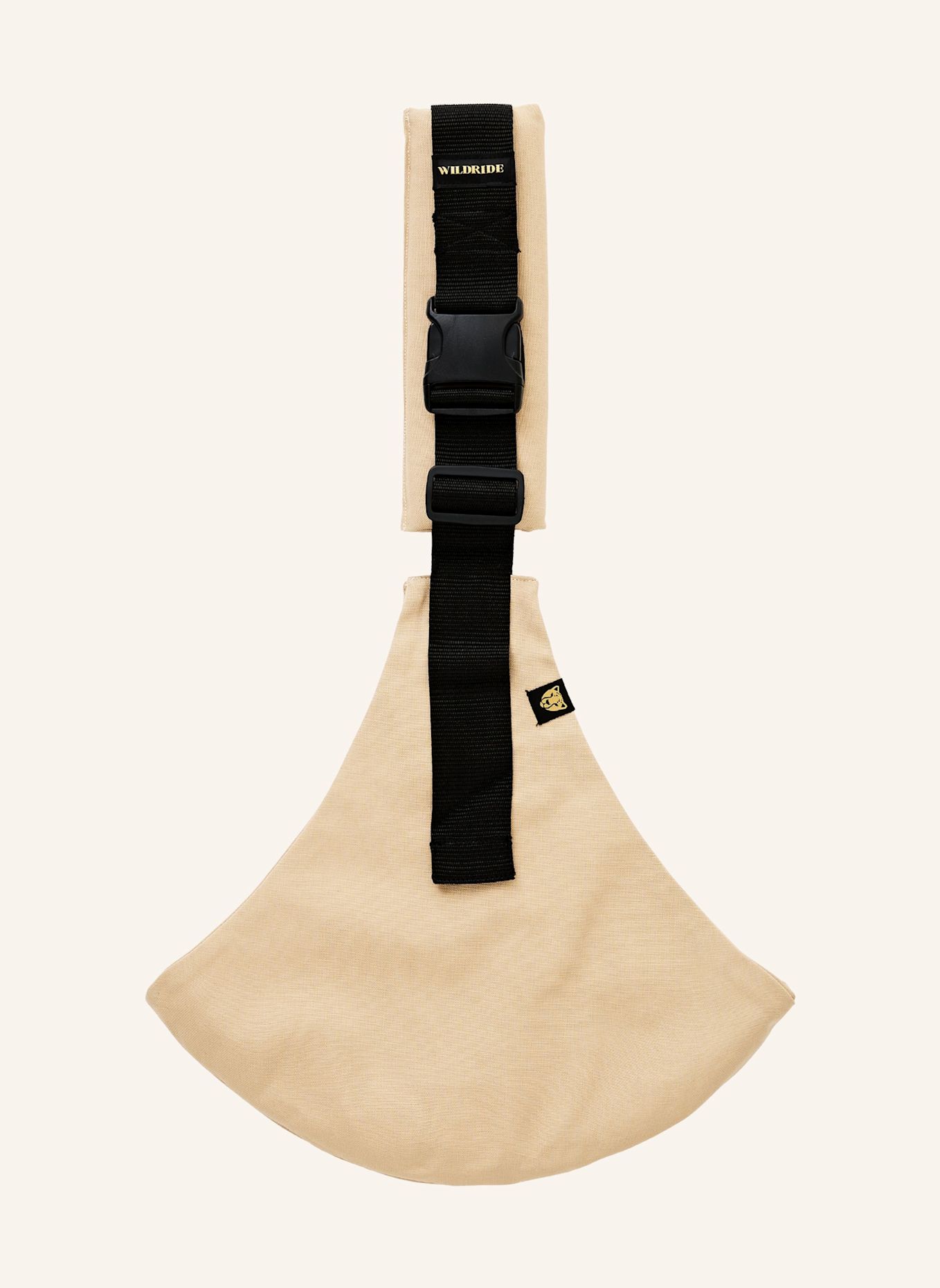 WILDRIDE Kleinkindtrage BAUMWOLLE: BEIGE
