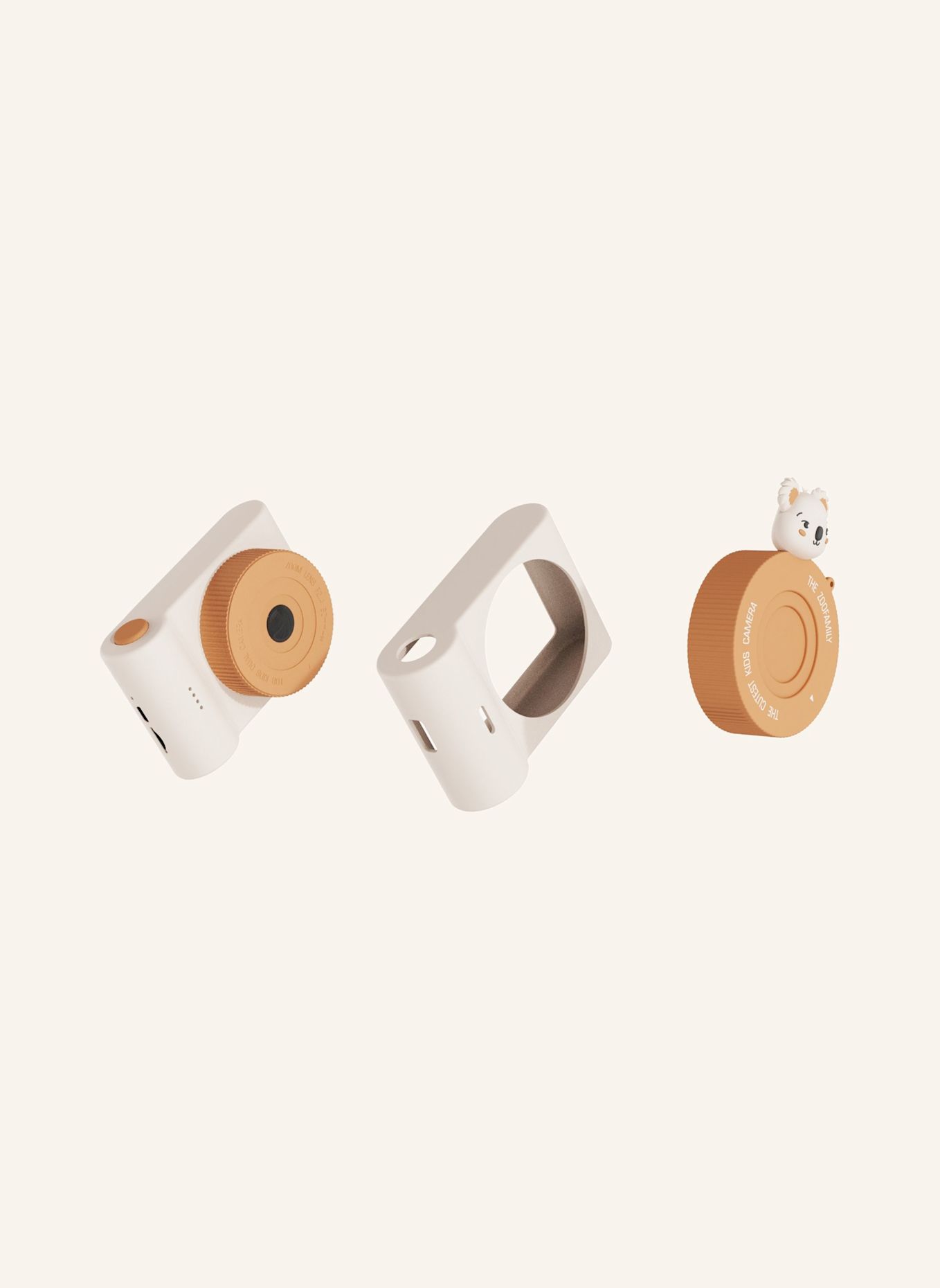 The Zoofamily Kinderkamera URBAN ZOO: BEIGE