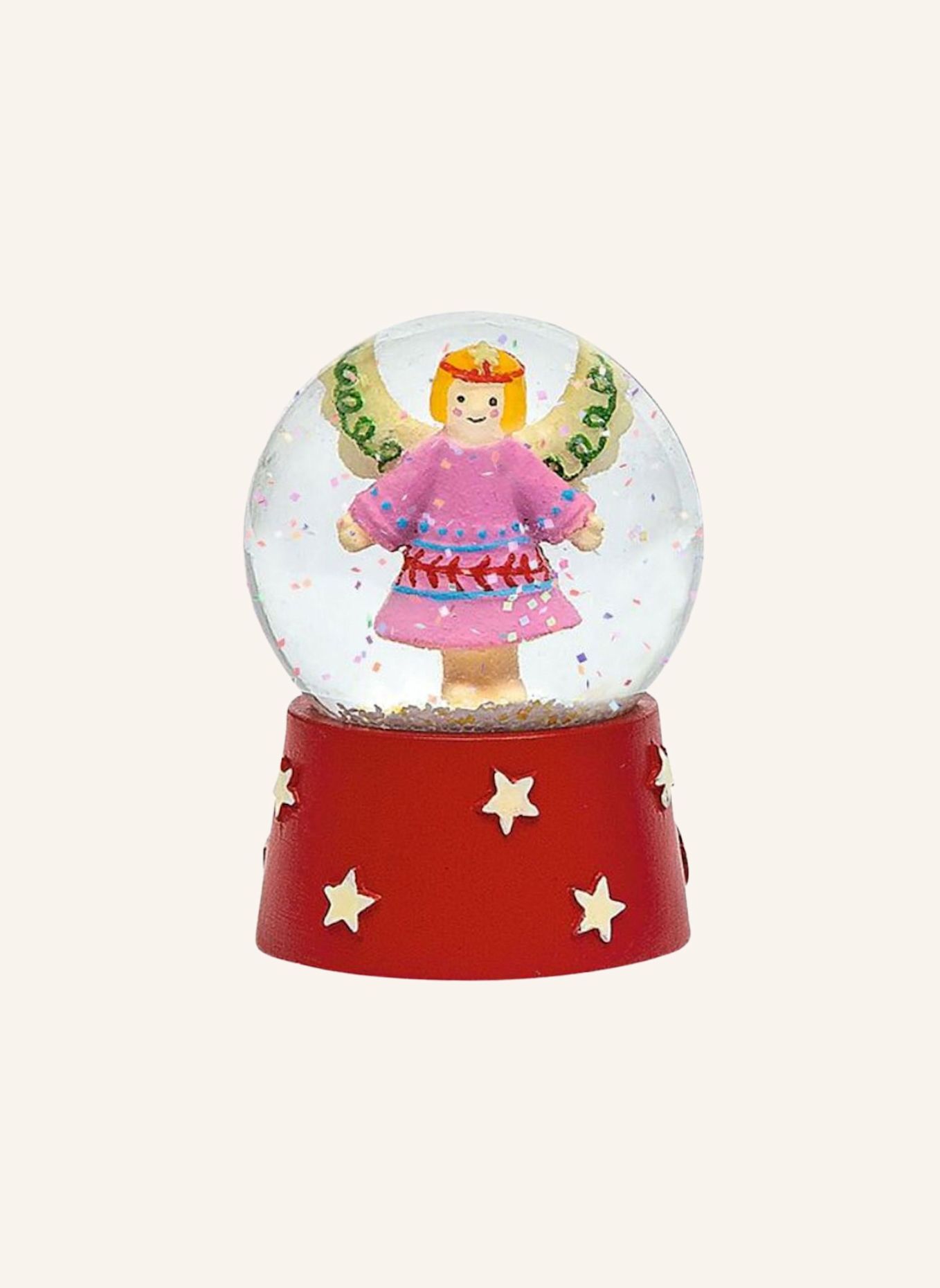 Korbmayer Adventskalender und Füllung für Prinzessinnen- und Einhornfans, 4–6 Jahre: ROT