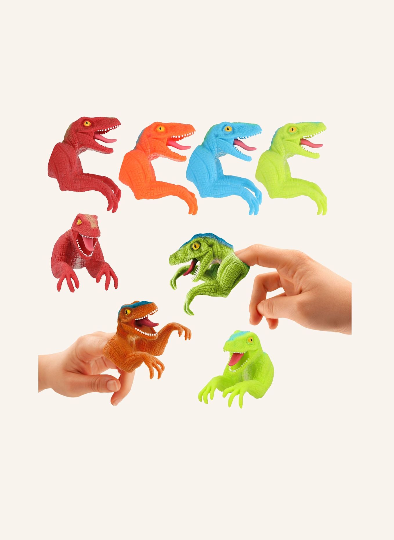 Korbmayer Adventskalender und Füllung für Dino- und Drachenfans, 4–7 Jahre: ROT