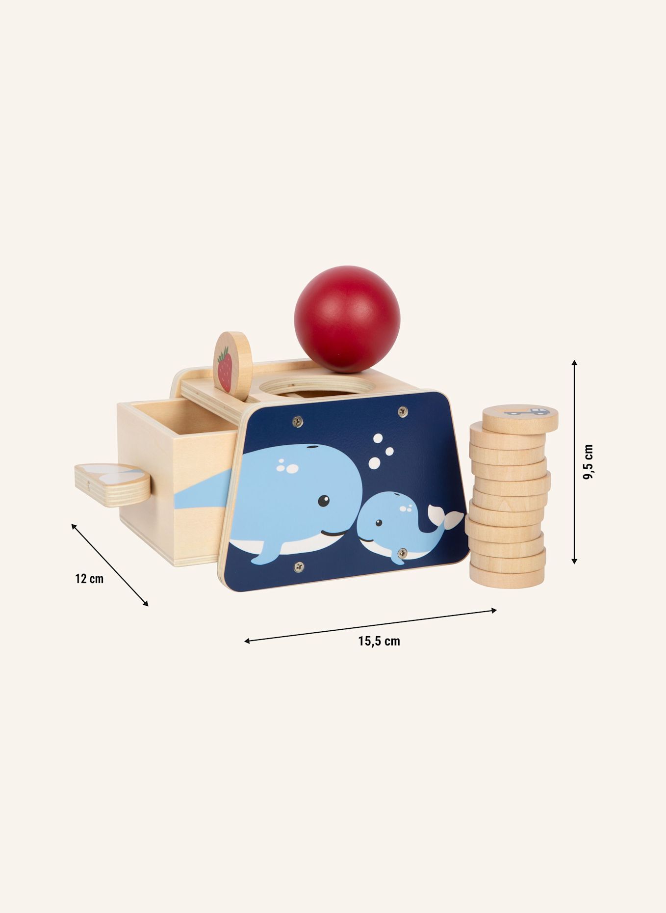 small foot „Ordnen & Sortieren“ Baby-Box 10 - 12 Monate: BLAU