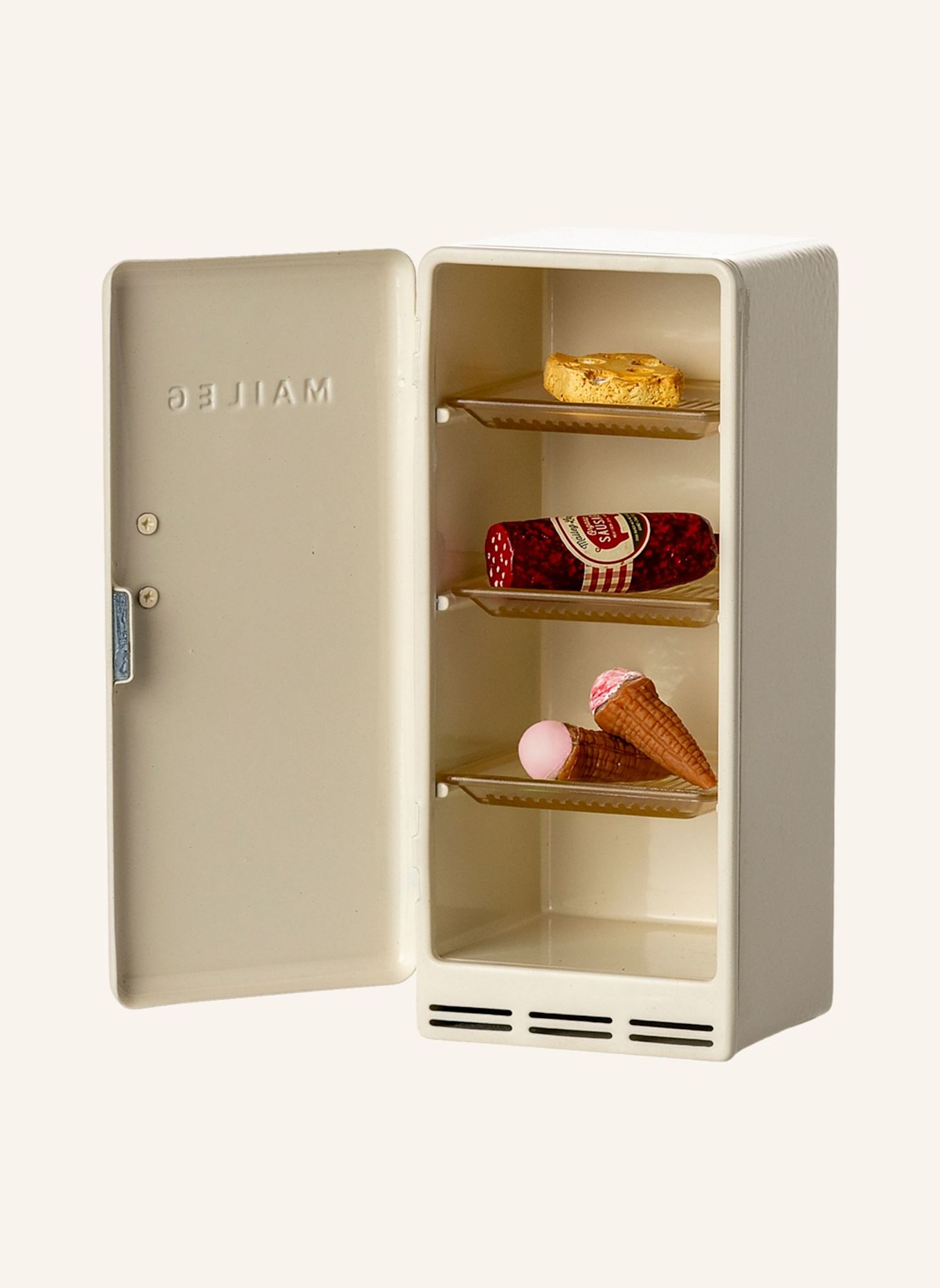 Maileg Kühlschrank MAUS: BEIGE