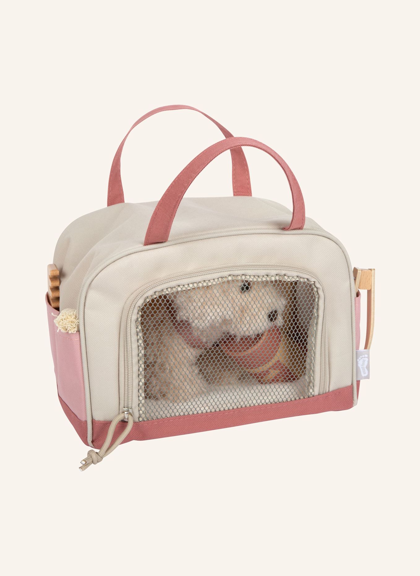 small foot Hund mit Tasche und Pflege-Set: ROSA