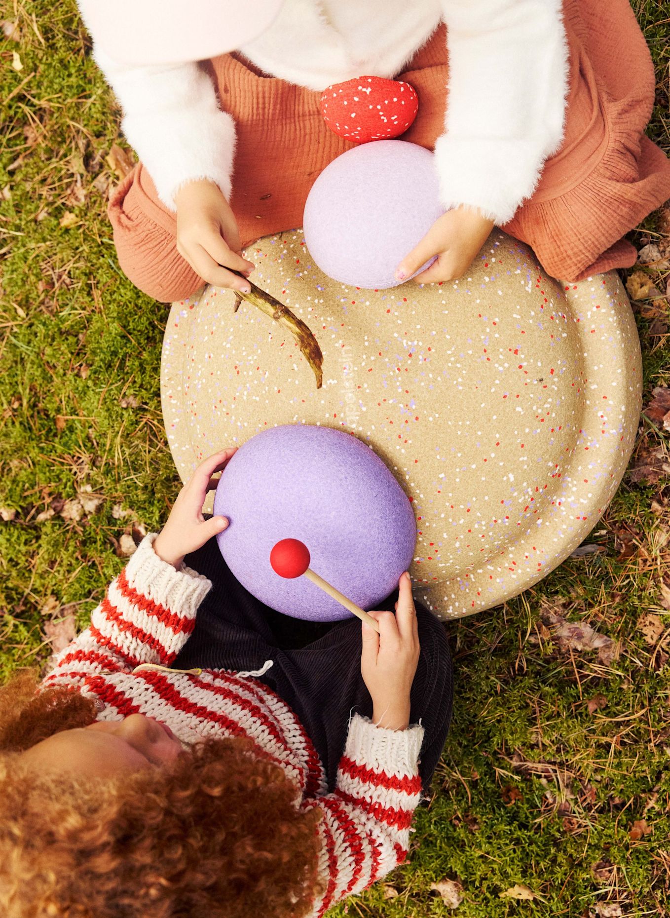 Stapelstein Winter Special WATER PLAY SET: LILA