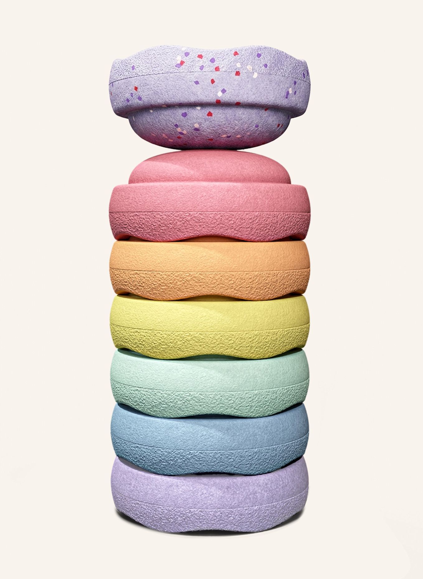 Stapelstein Winter Special MINI RAINBOW pastel: LILA