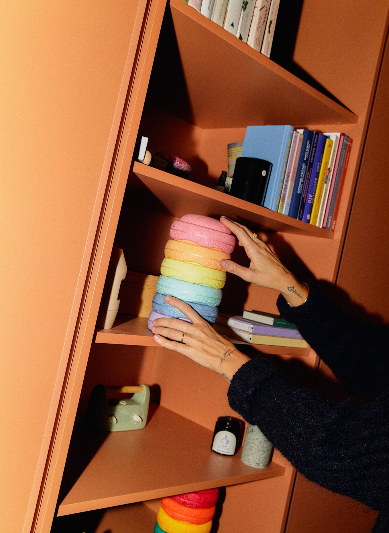 Stapelstein Winter Special MINI RAINBOW pastel: LILA